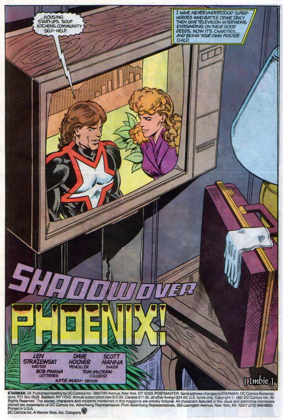 Read online Starman (1988) comic -  Issue #34 - 2