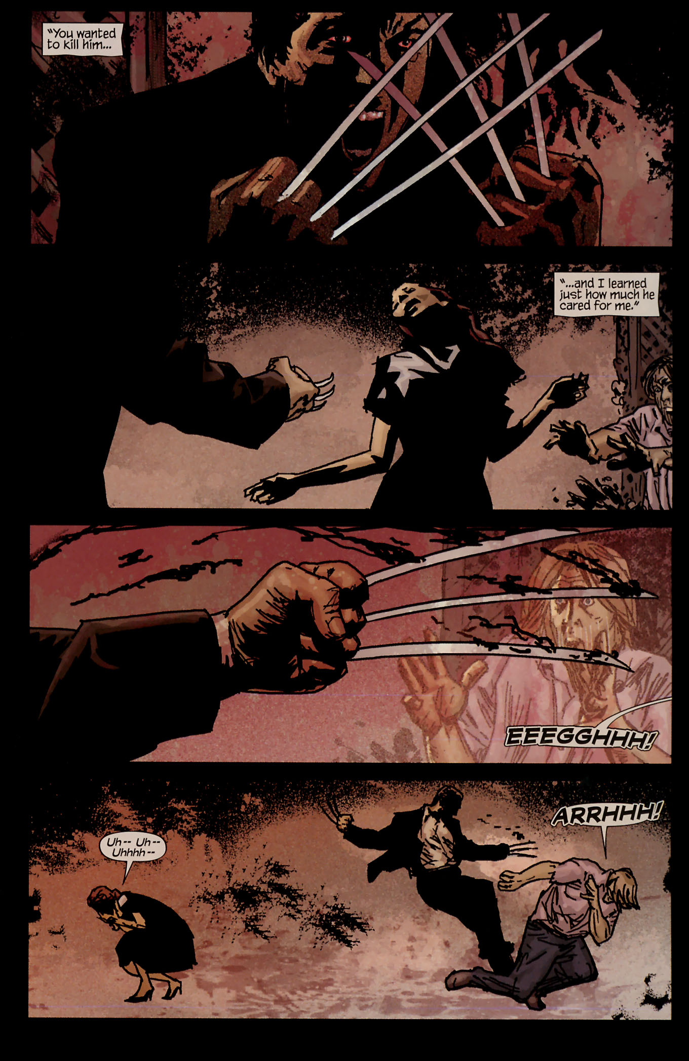Read online Wolverine Noir comic -  Issue #4 - 15