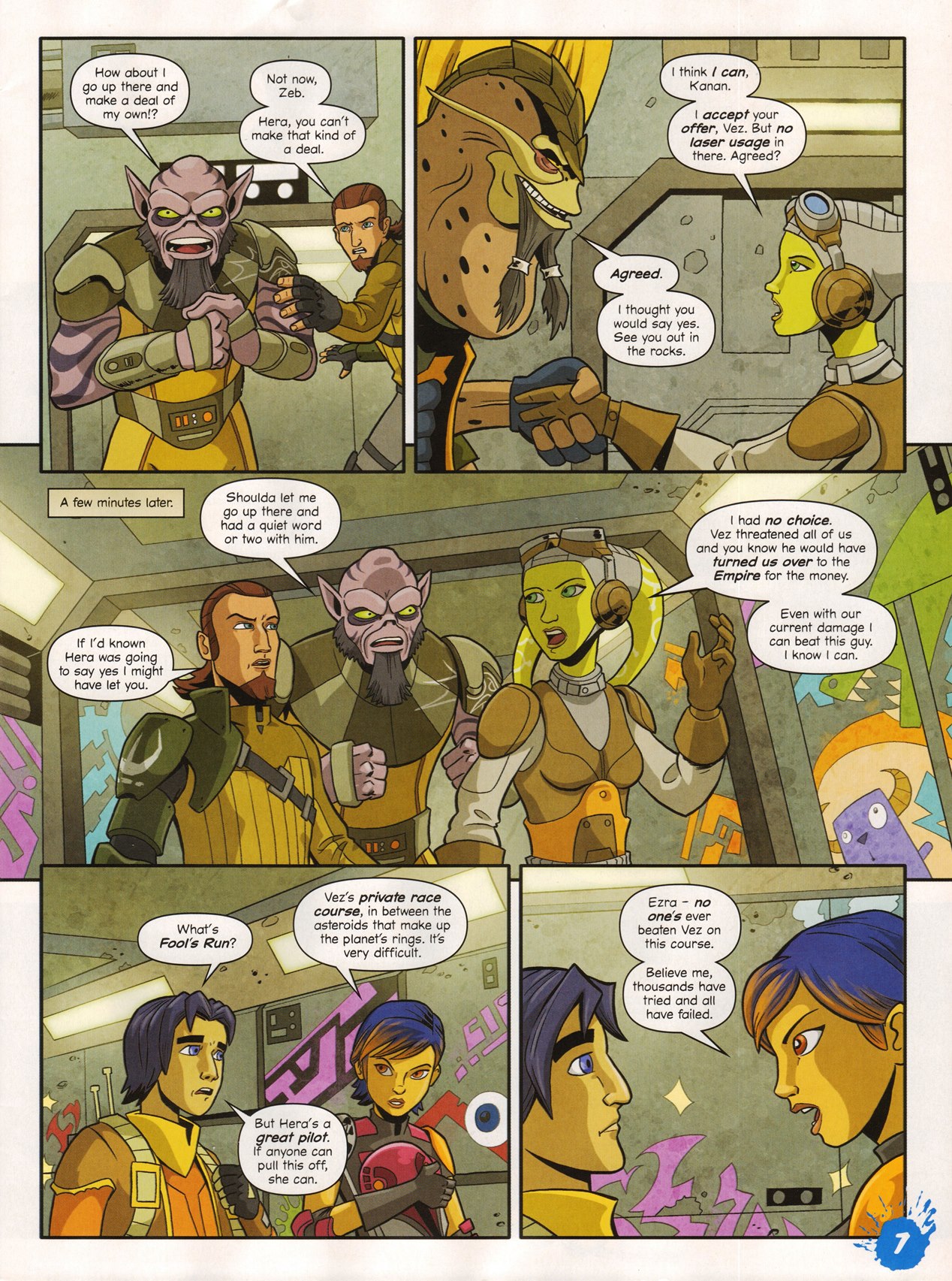 Read online Star Wars Rebels Magazine comic -  Issue #1 - 7