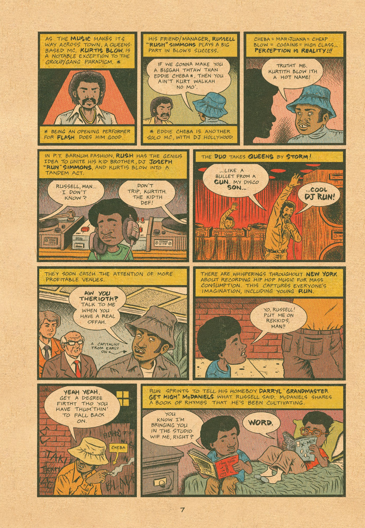 Read online Hip Hop Family Tree (2013) comic -  Issue # TPB 1 - 8
