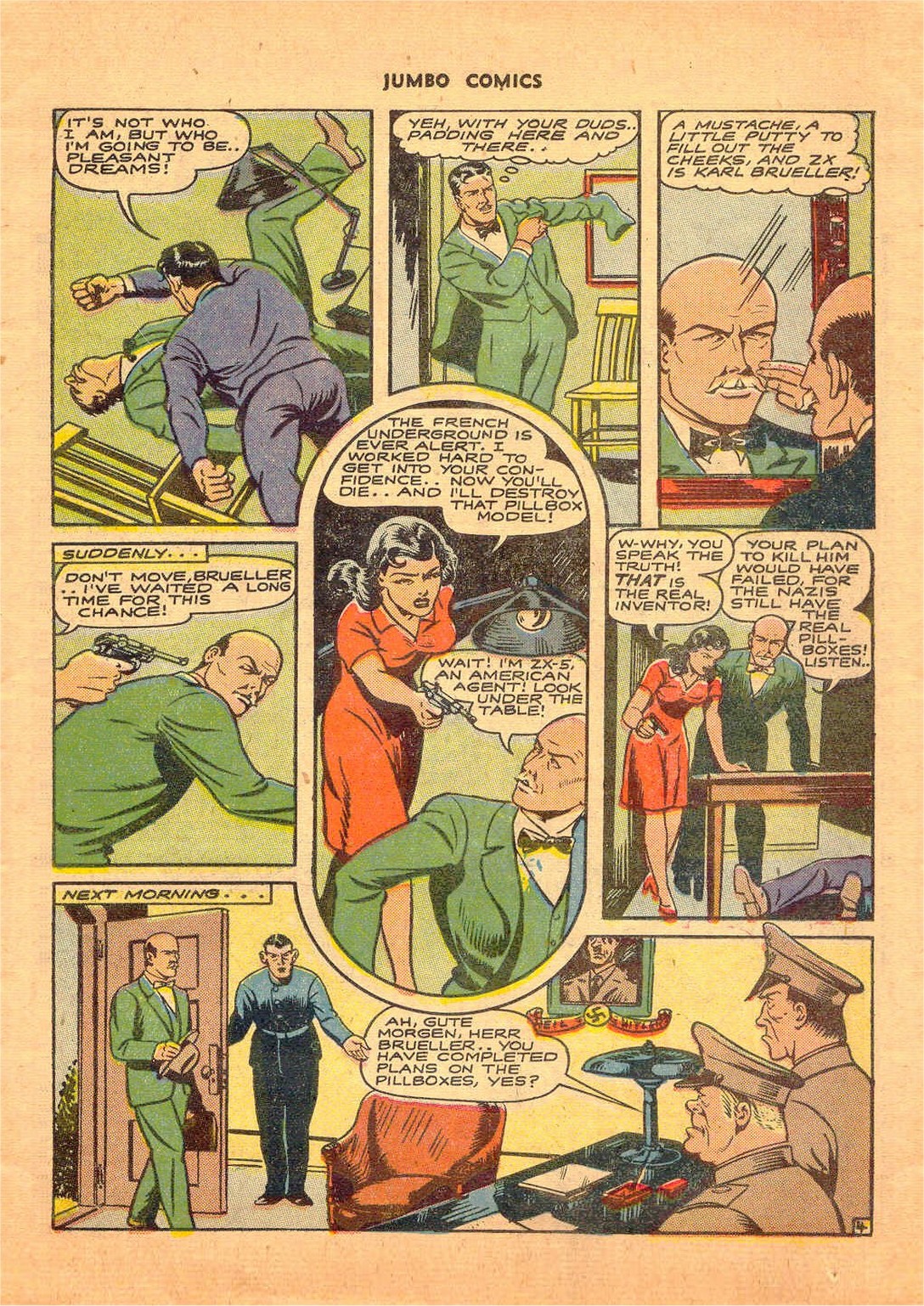 Read online Jumbo Comics comic -  Issue #64 - 17