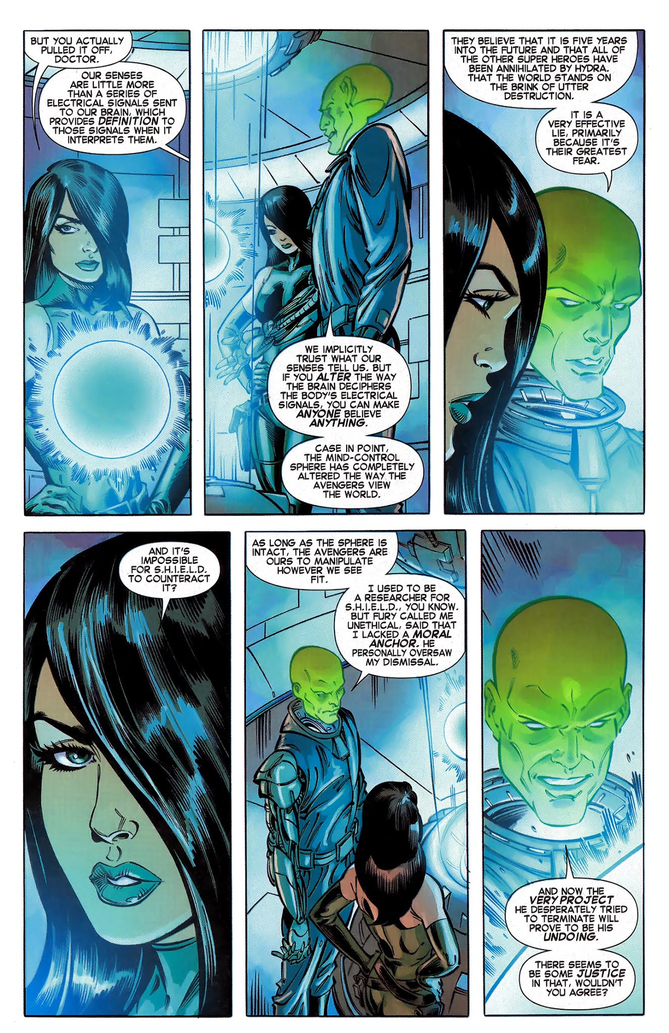 Read online AAFES 14th Edition [The Avengers: Double Vision] comic -  Issue # Full - 12