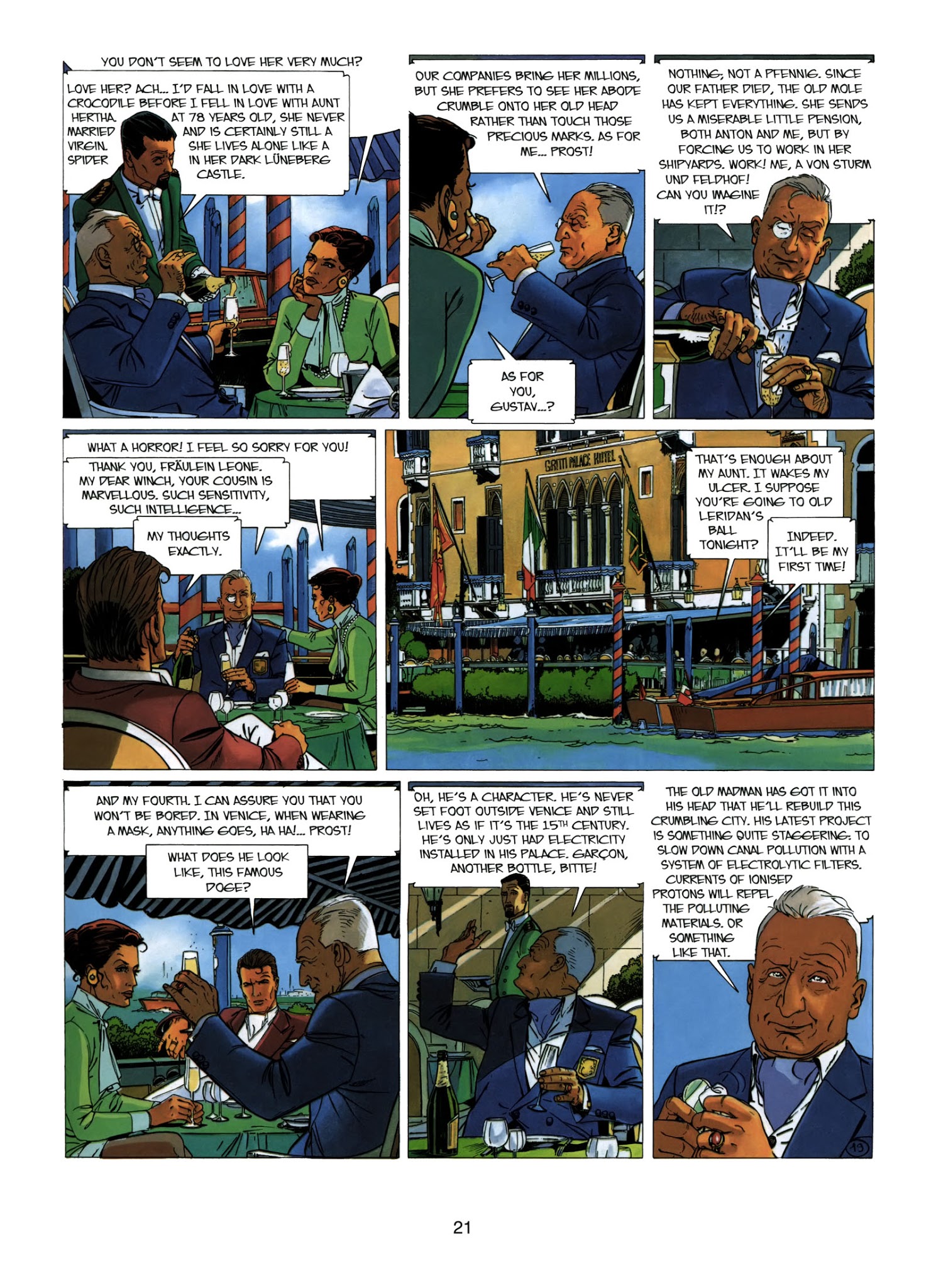 Read online Largo Winch comic -  Issue # TPB 6 - 22