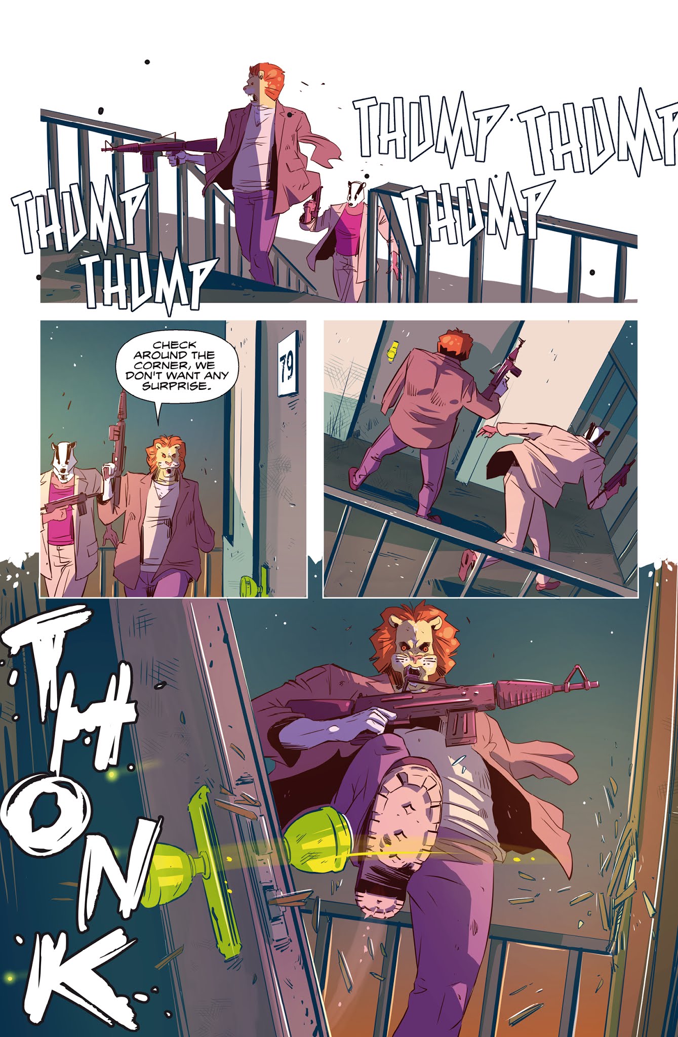 Read online Hotline Miami Wildlife comic -  Issue #8 - 8