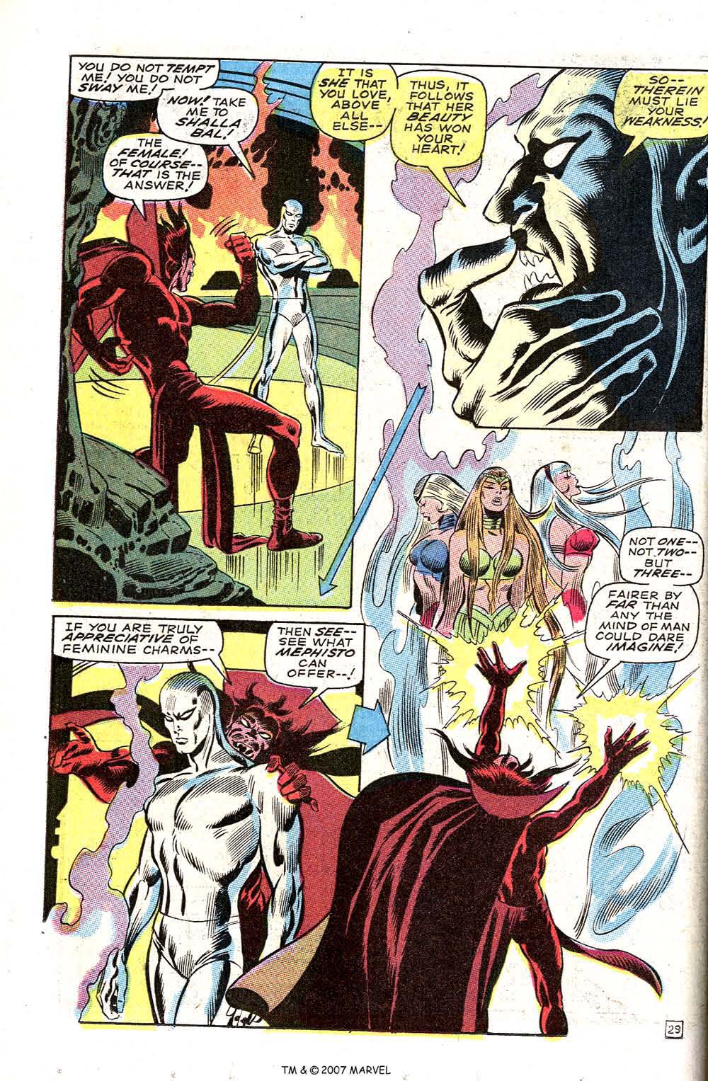Read online Silver Surfer (1968) comic -  Issue #3 - 36
