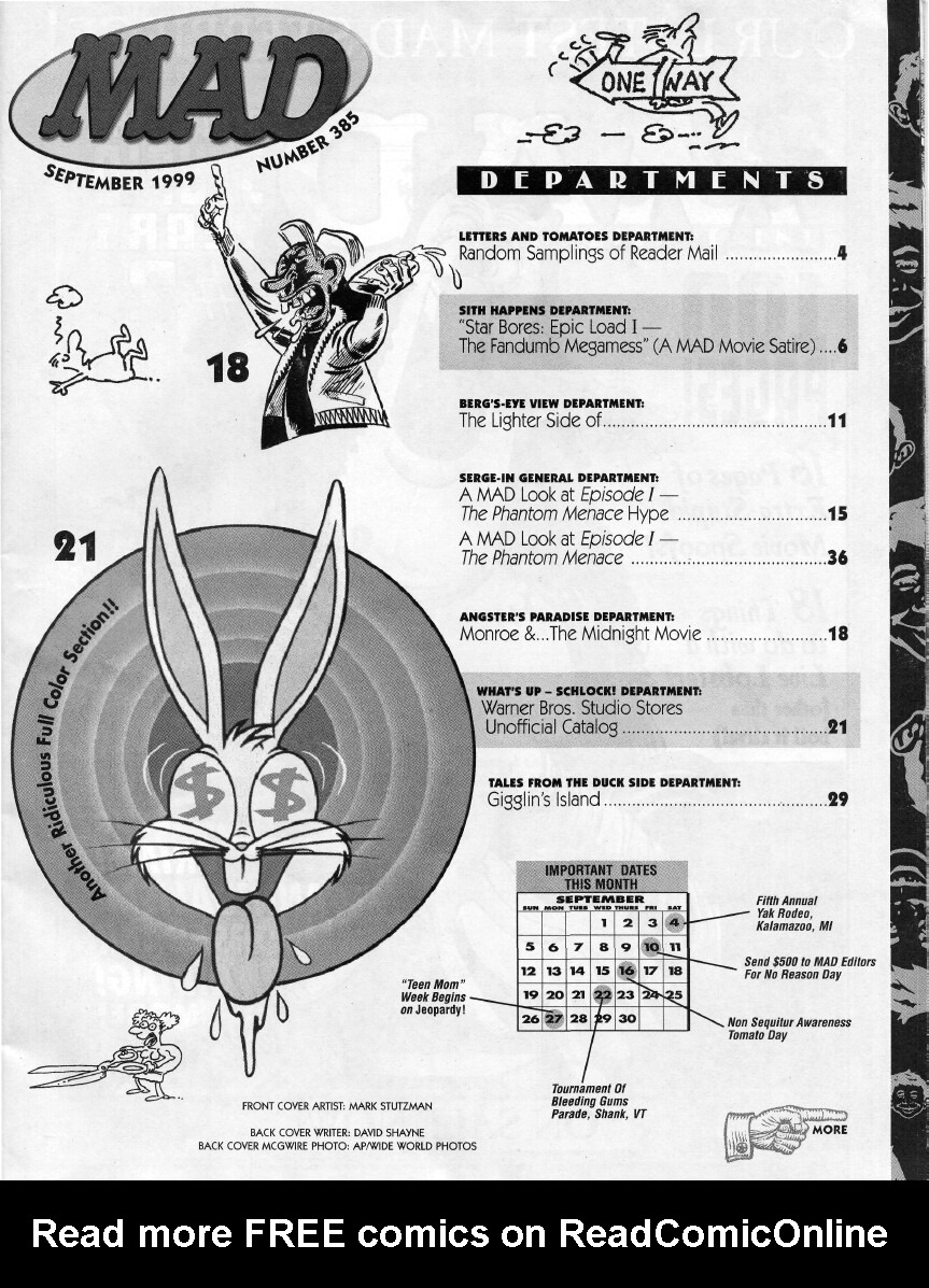 Read online MAD comic -  Issue #385 - 3