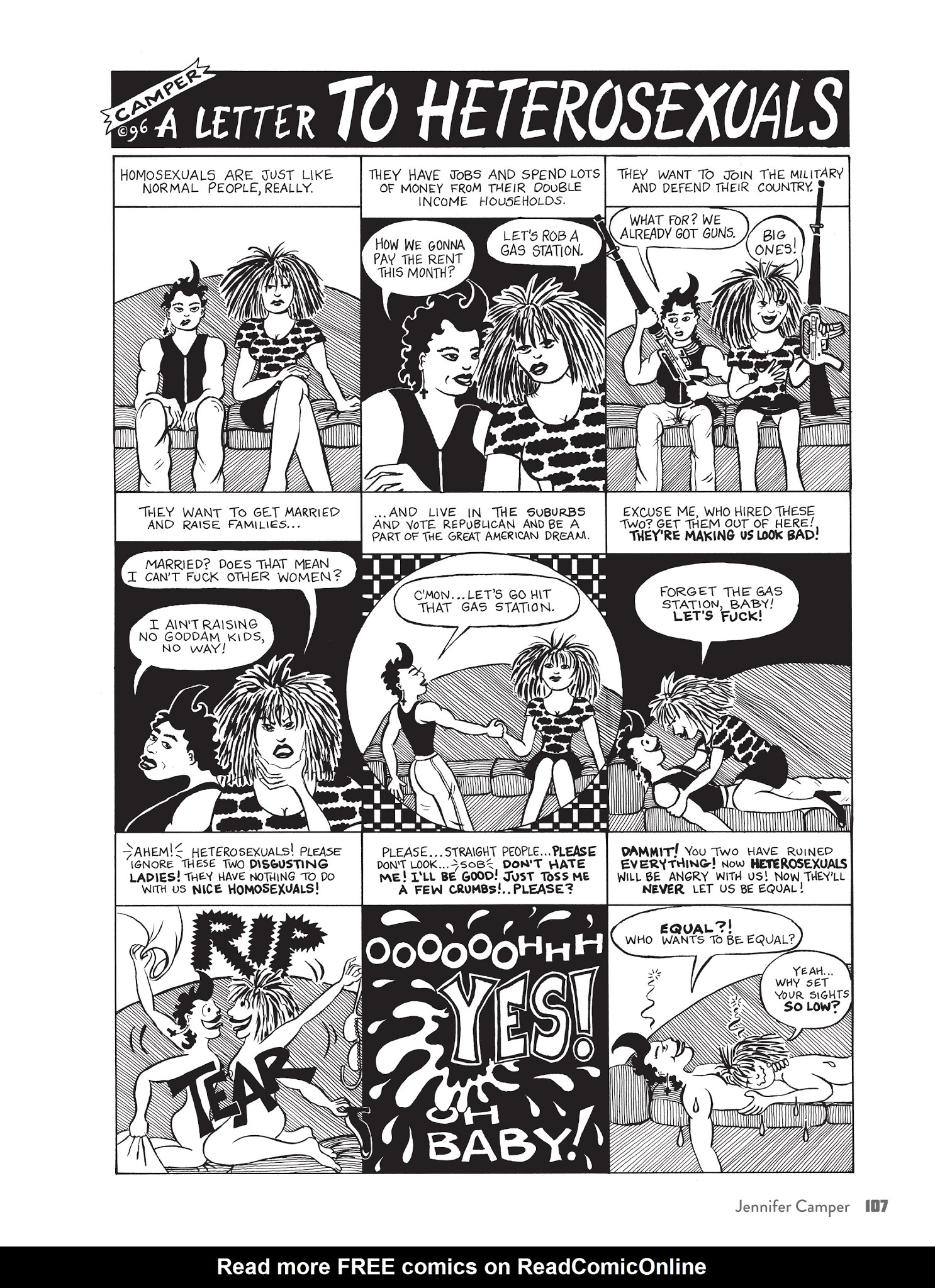 Read online No Straight Lines: Four Decades of Queer Comics comic -  Issue # TPB - 120