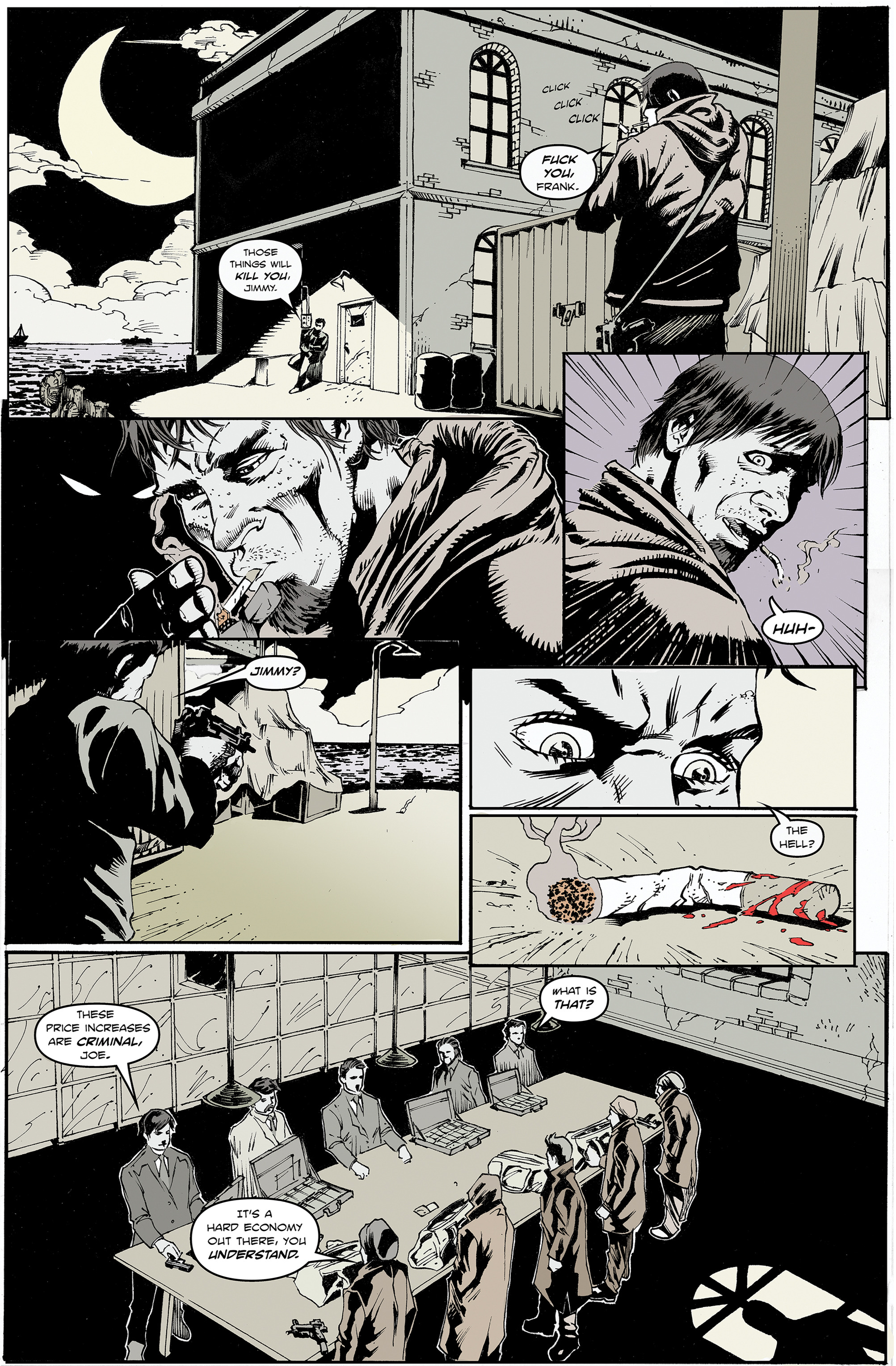 Read online Moros: A Hard Boiled Hero comic -  Issue #1 - 13