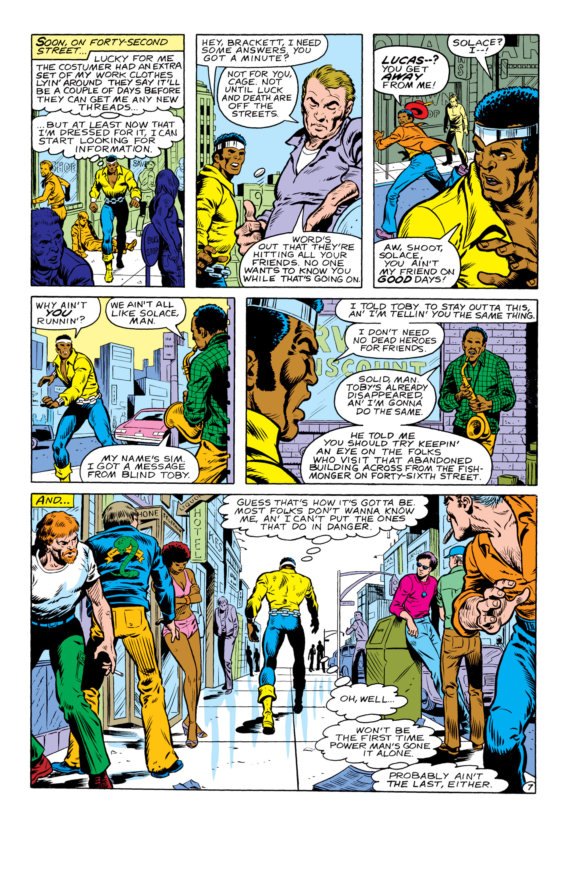 Read online Power Man and Iron Fist Epic Collection: Heroes For Hire comic -  Issue # TPB (Part 3) - 99