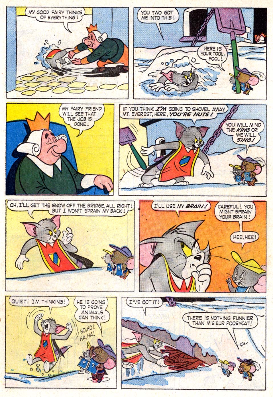 Read online M.G.M's The Mouse Musketeers comic -  Issue #20 - 23
