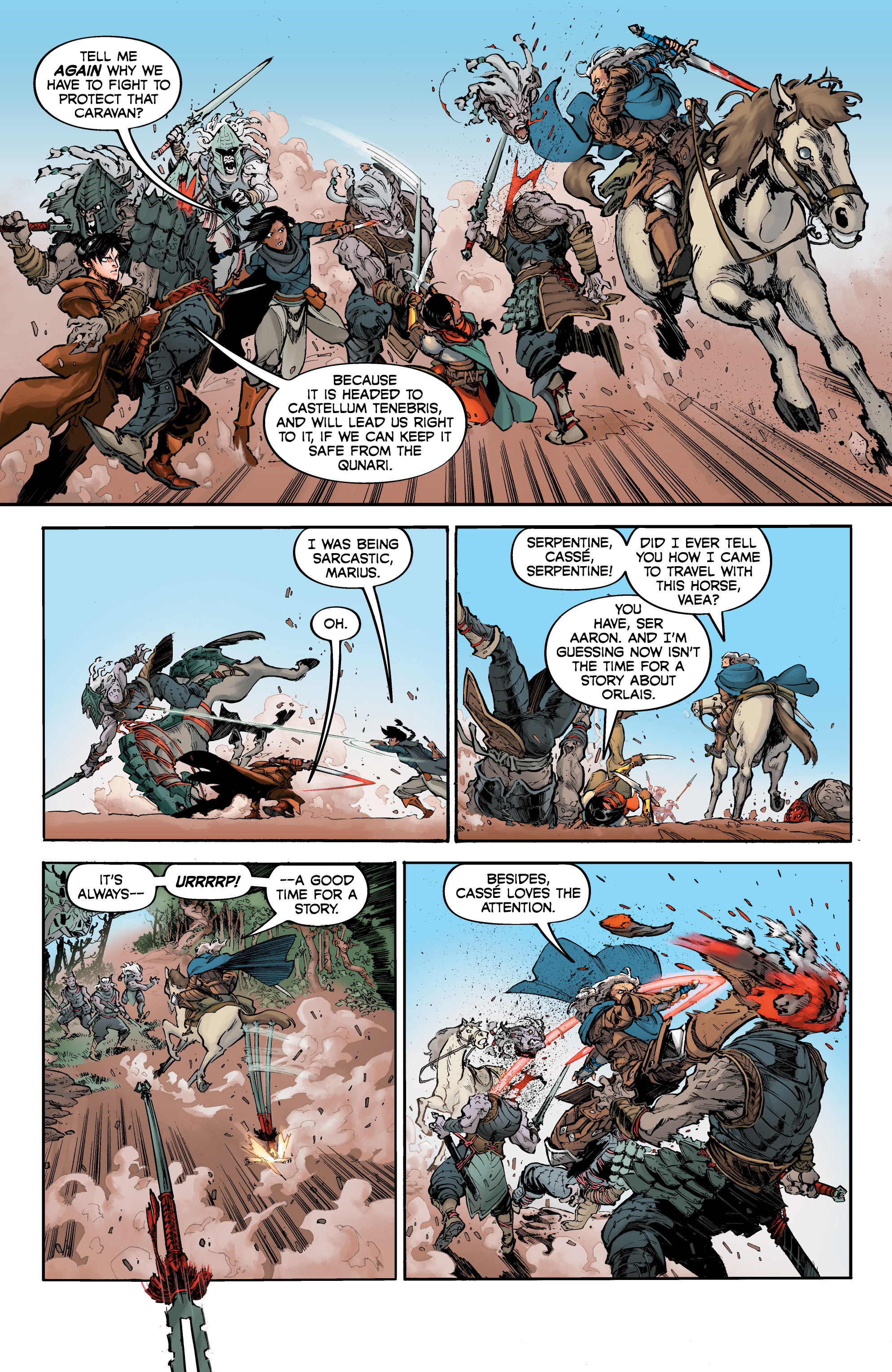 Read online Dragon Age: Blue Wraith comic -  Issue #1 - 8