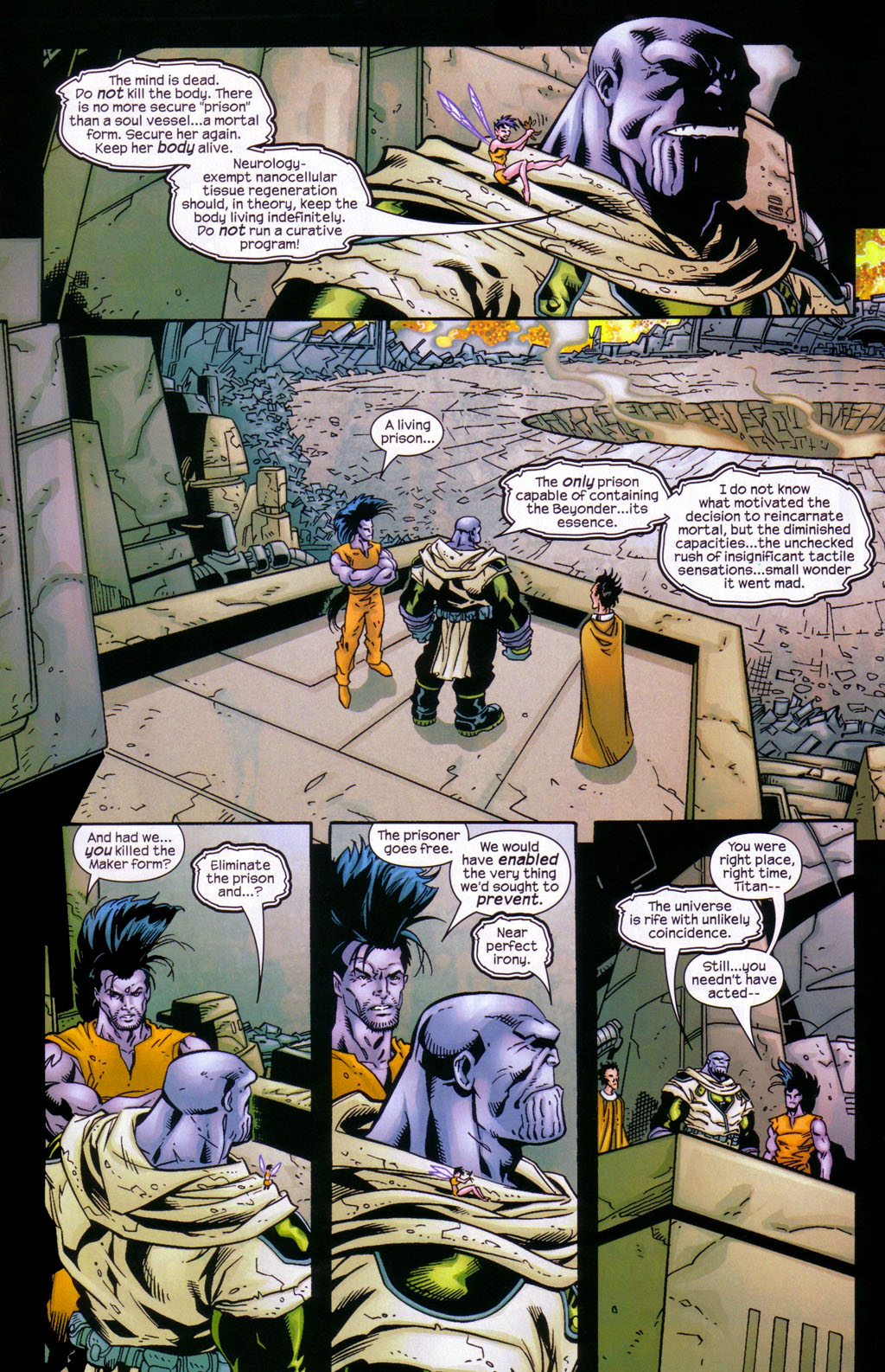 Read online Thanos (2003) comic -  Issue #10 - 22