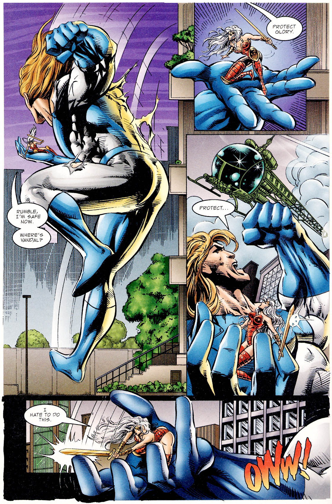 Read online Glory comic -  Issue #4 - 25