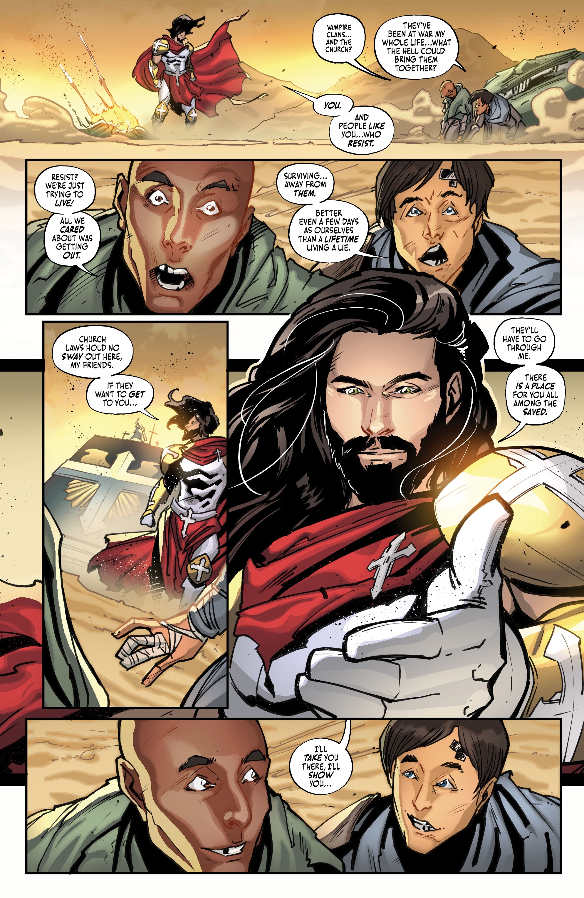 Read online Loaded Bible: Blood Of My Blood comic -  Issue #1 - 14