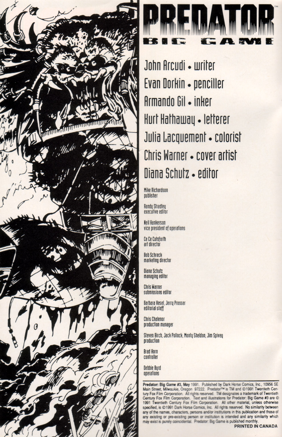 Read online Predator: Big Game comic -  Issue #3 - 2