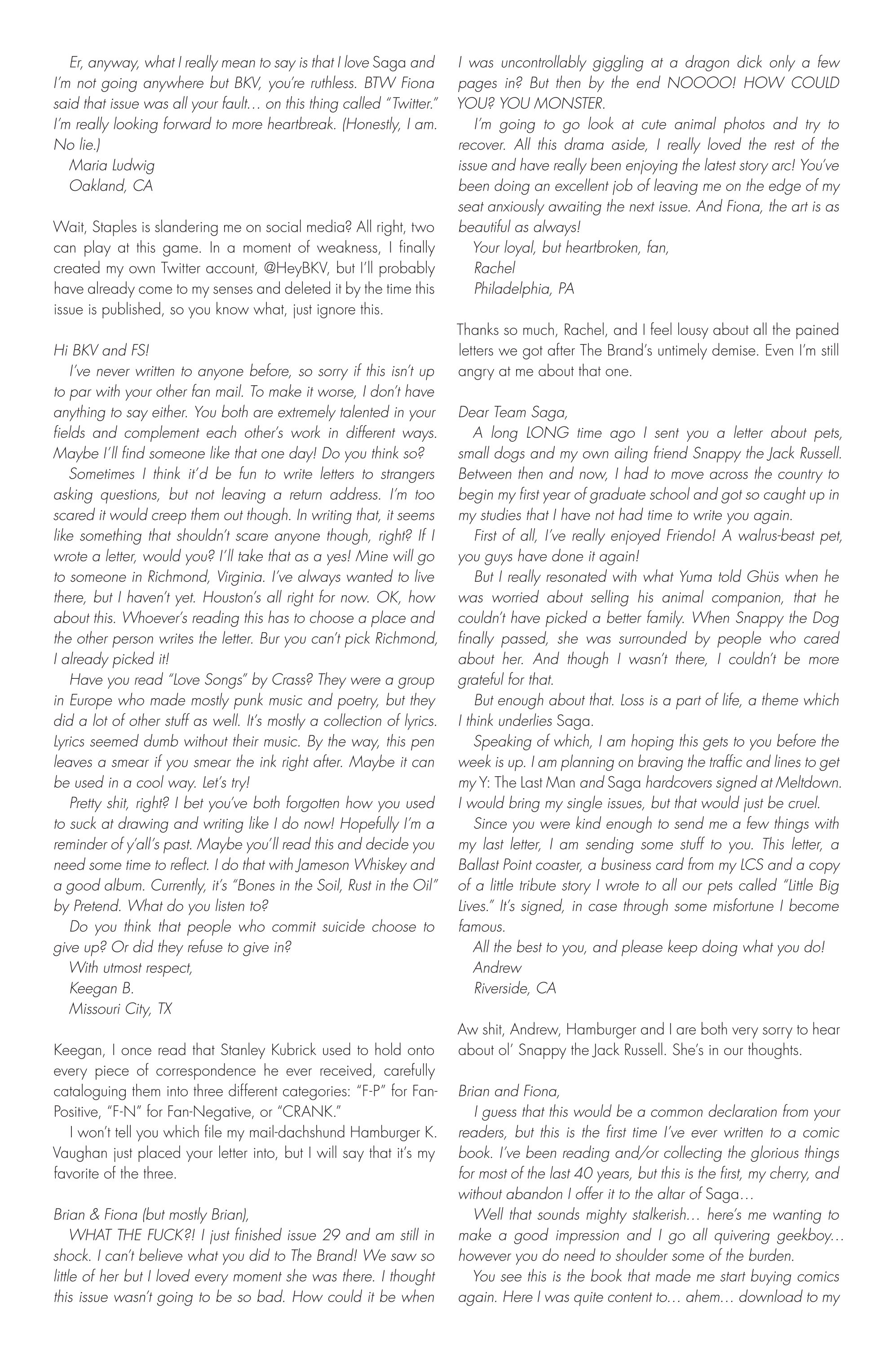 Read online Saga comic -  Issue #32 - 26