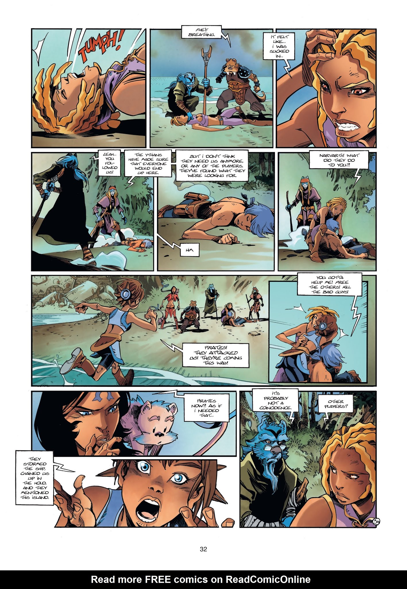 Read online Ythaq comic -  Issue #7 - 32