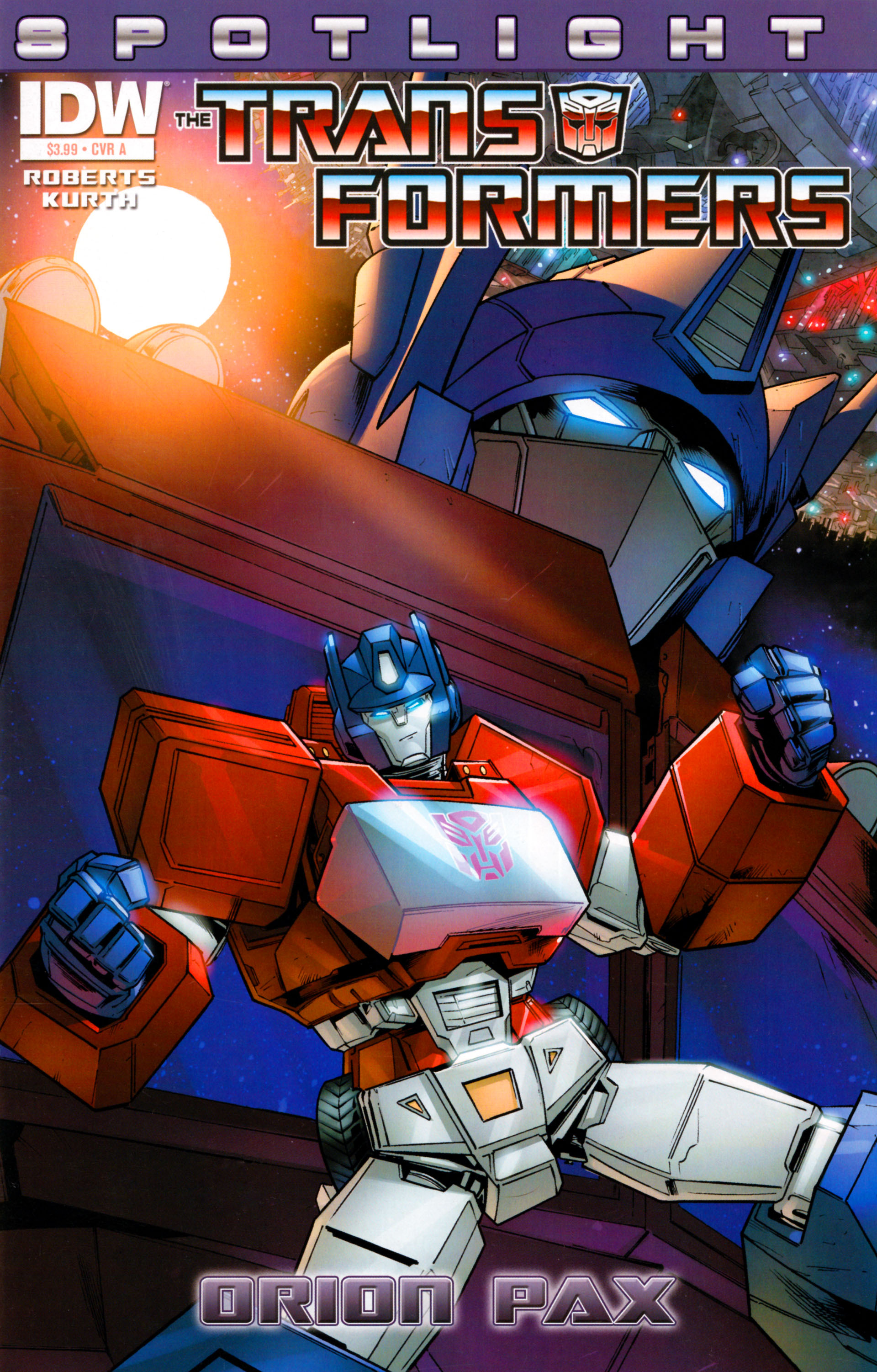 Read online The Transformers Spotlight: Orion Pax comic -  Issue # Full - 1