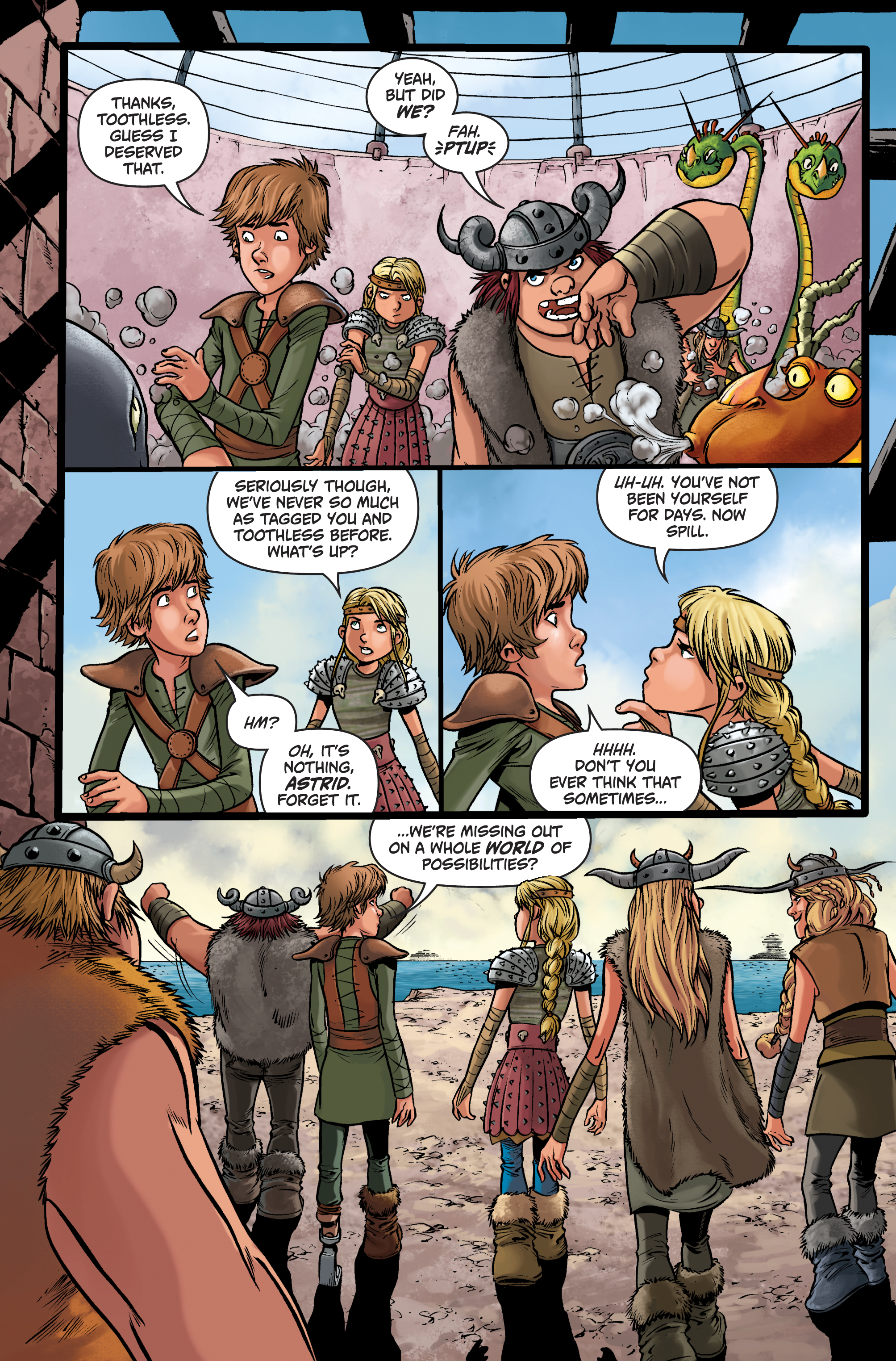 Read online DreamWorks Dragons: Riders of Berk comic -  Issue # _TPB - 65