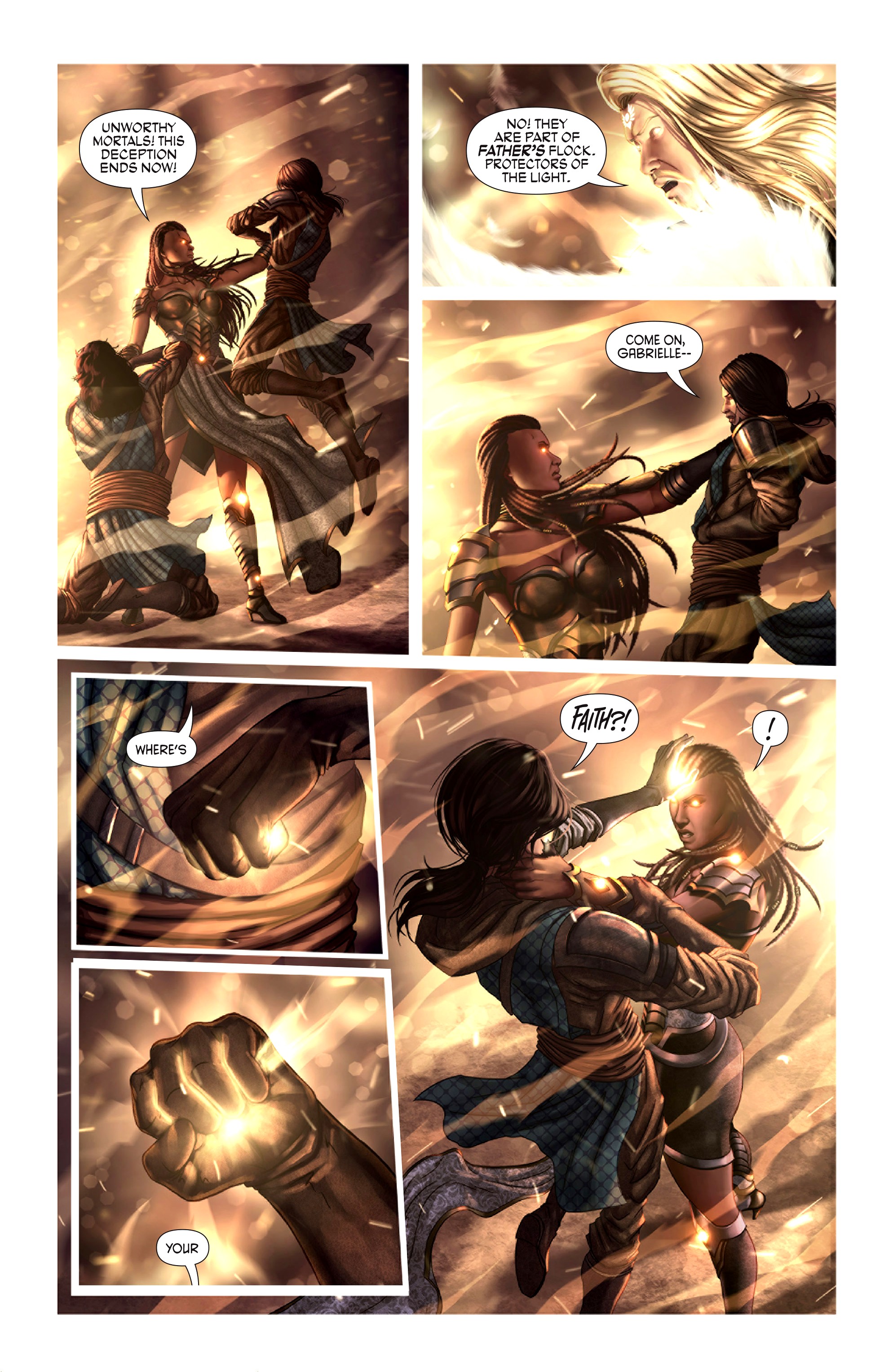 Read online Knights of the Golden Sun comic -  Issue #5 - 14