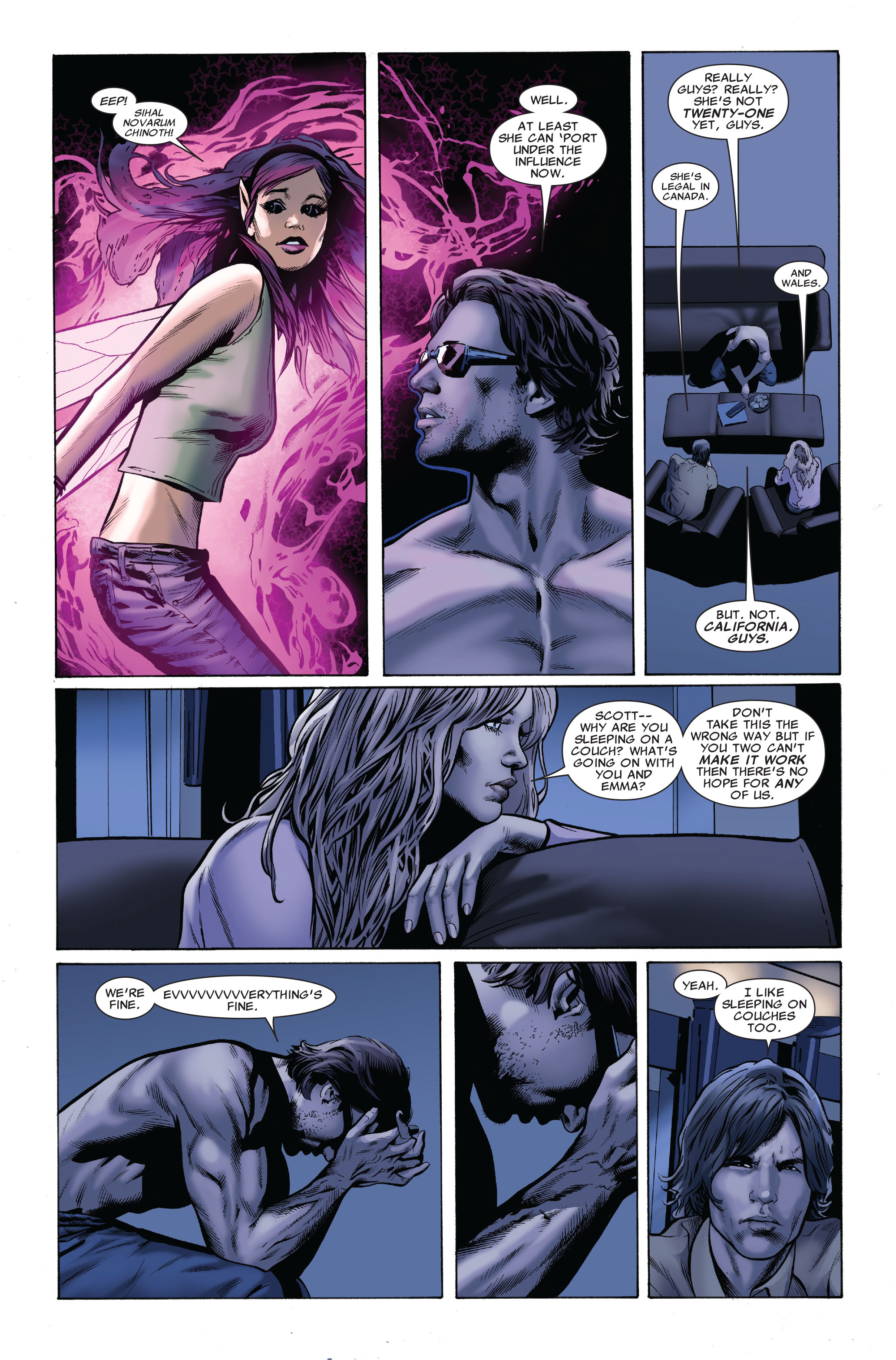 Read online Uncanny X-Men: Sisterhood comic -  Issue # TPB - 46