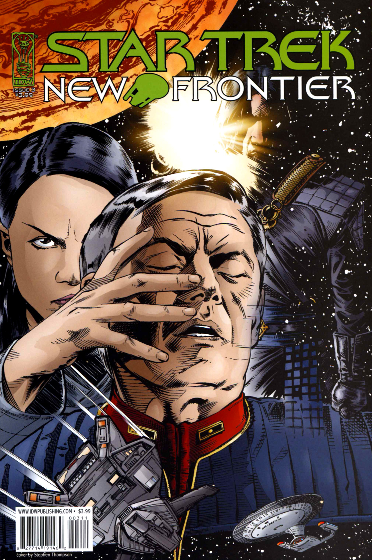 Read online Star Trek: New Frontier comic -  Issue #3 - 1