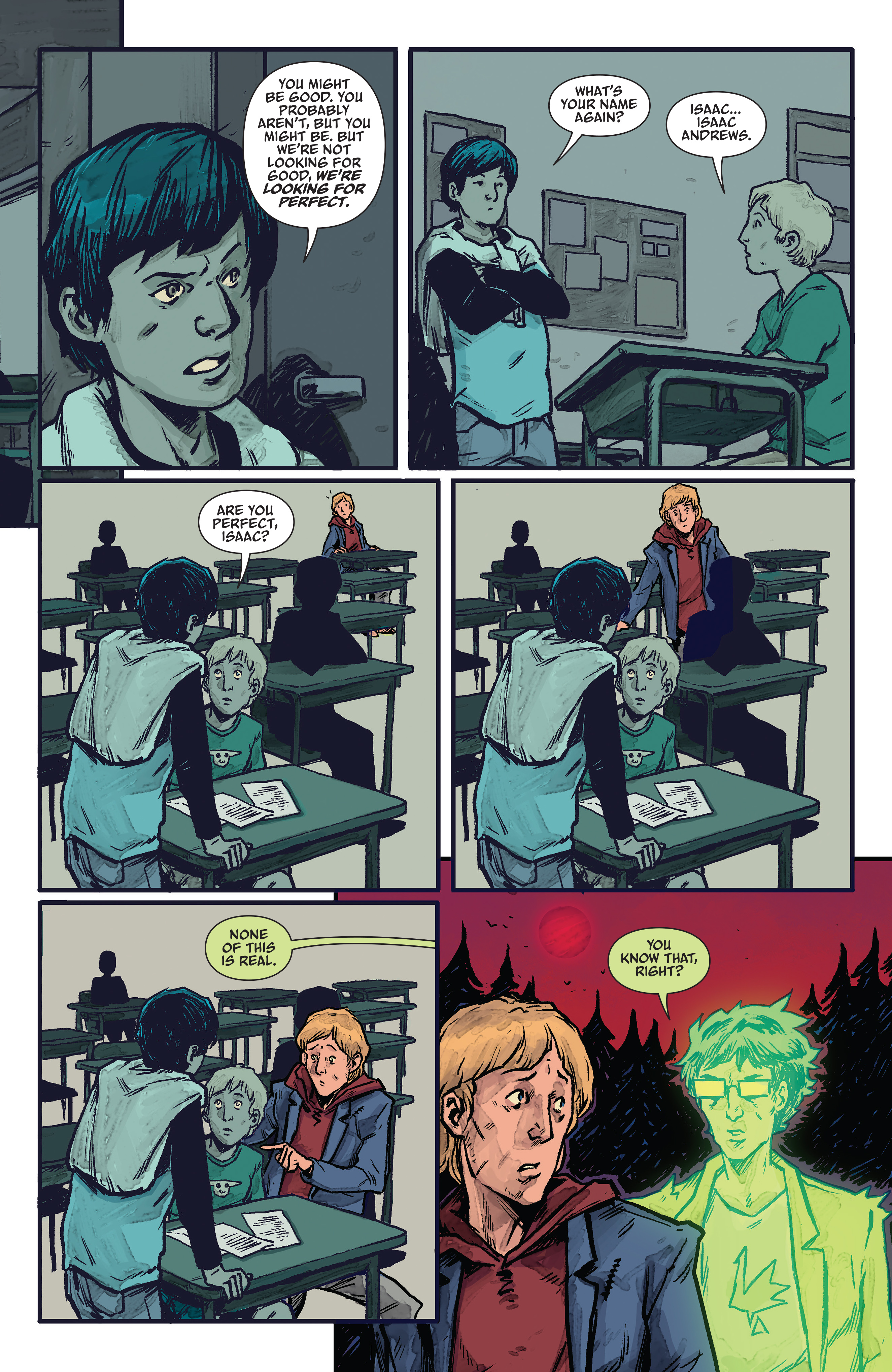 Read online The Woods comic -  Issue # _Yearbook Edition 2 (Part 2) - 2