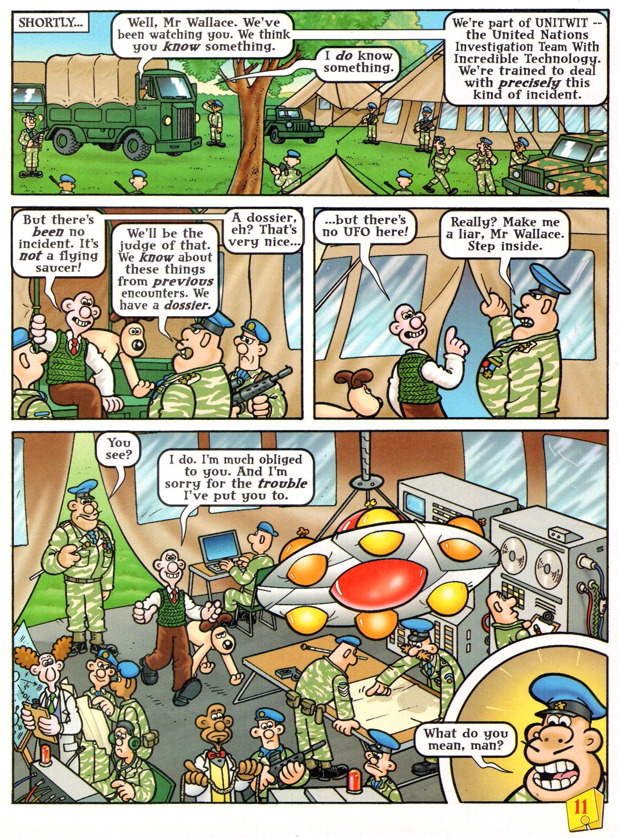 Read online Wallace & Gromit Comic comic -  Issue #10 - 11