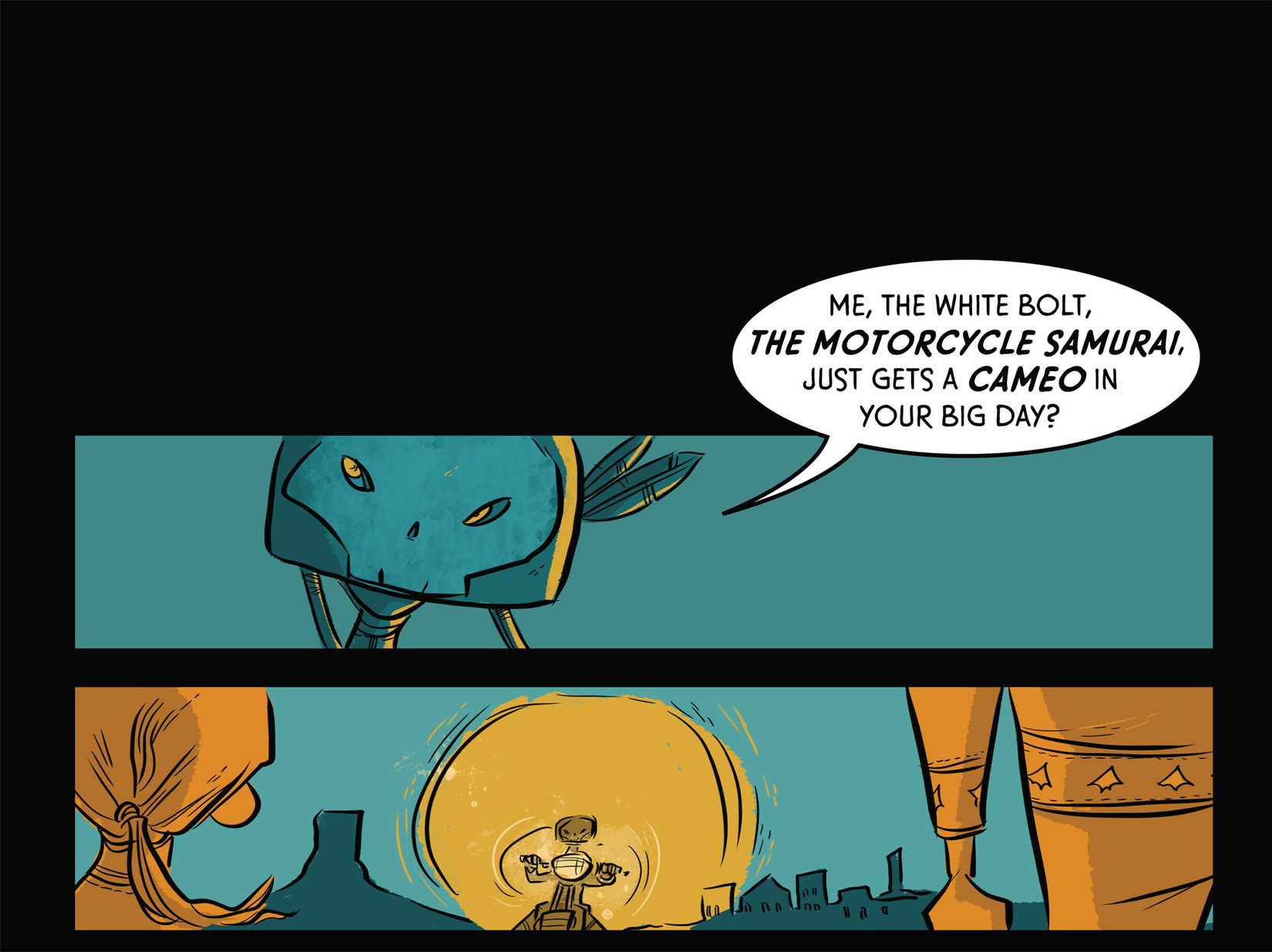 Read online The Motorcycle Samurai: The All-Star Hanukkah Special comic -  Issue # Full - 116