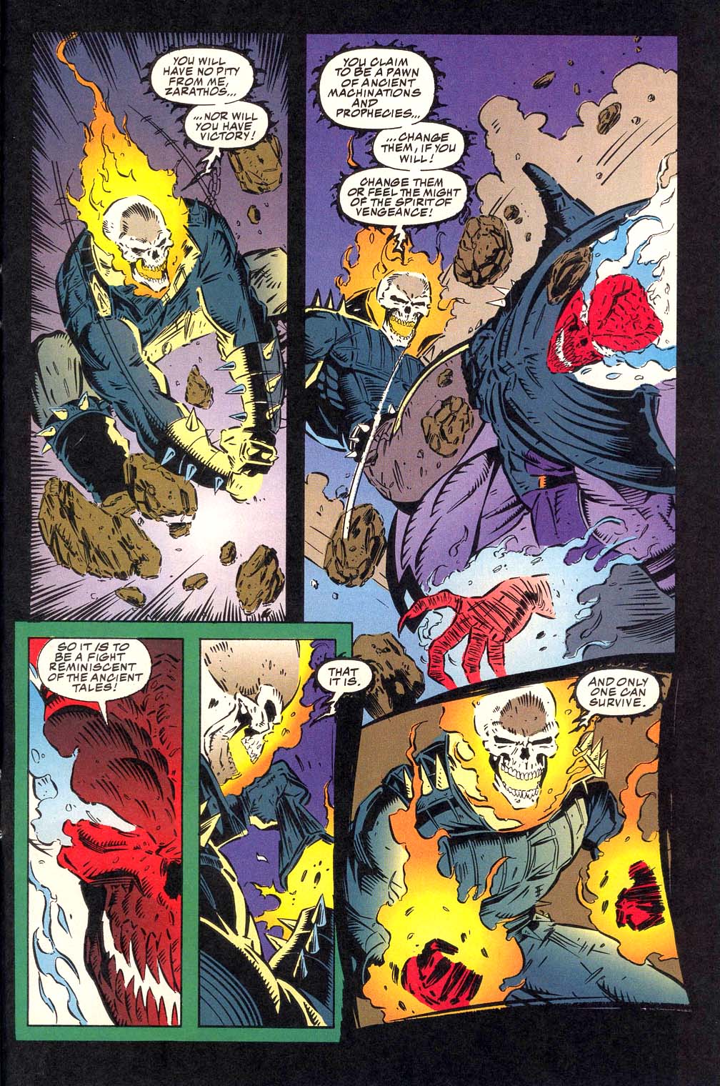 Read online Ghost Rider/Blaze: Spirits of Vengeance comic -  Issue #18 - 19