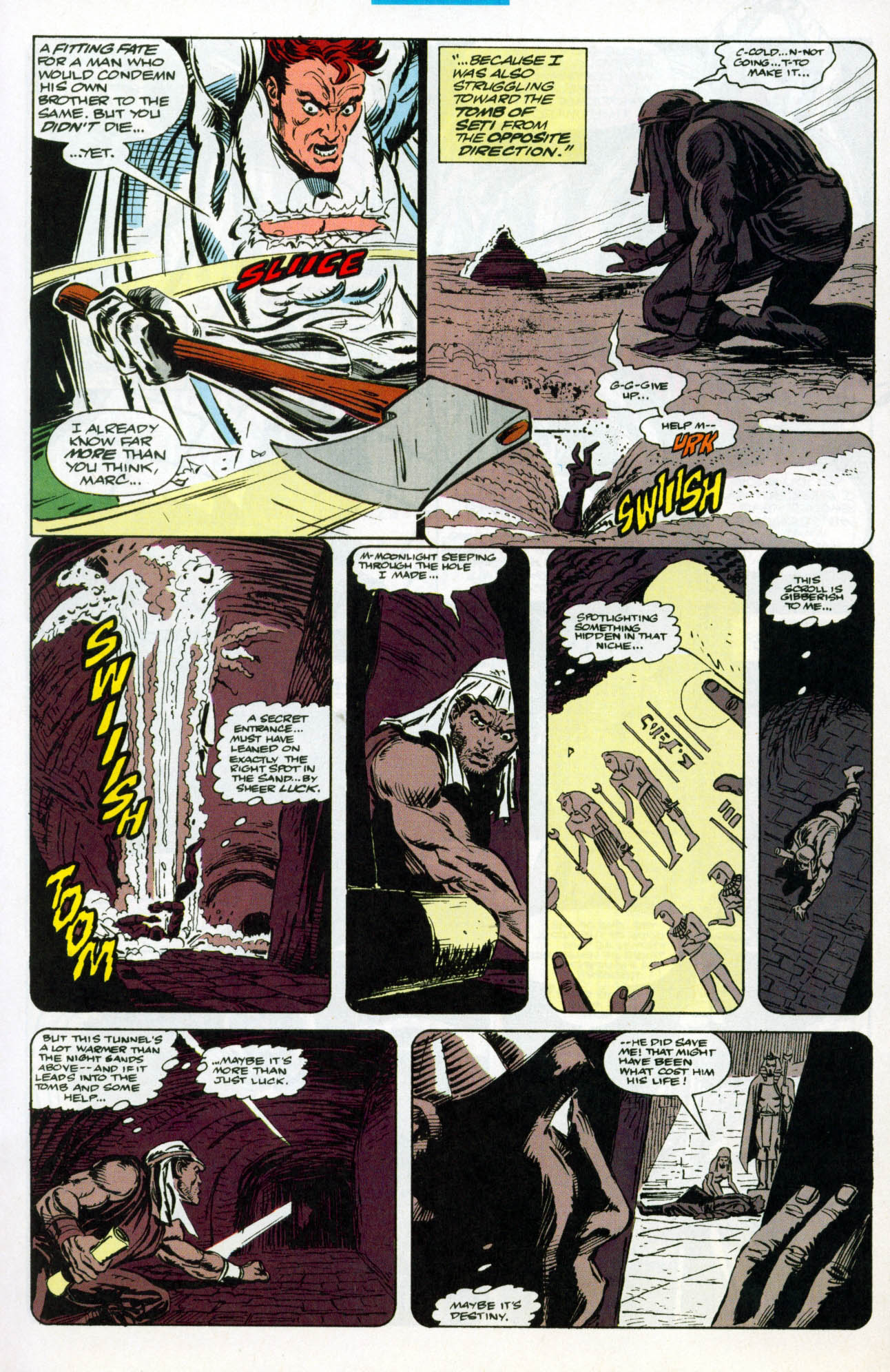 Read online Marc Spector: Moon Knight comic -  Issue #37 - 8