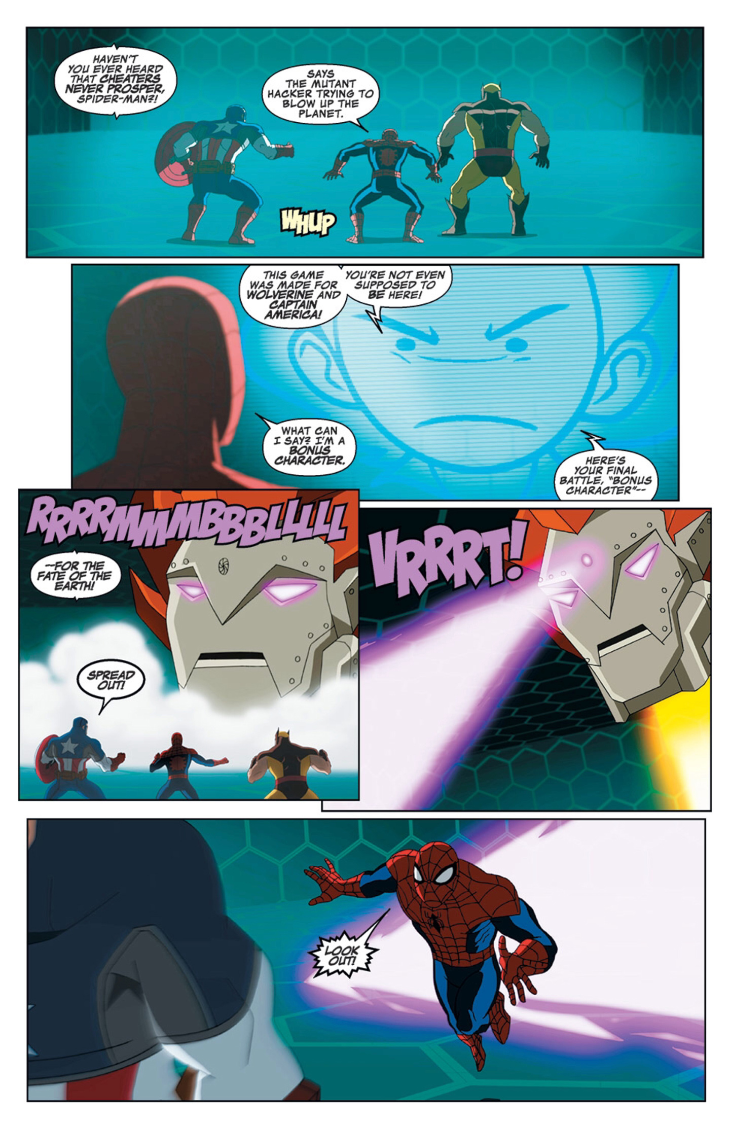 Read online Marvel Universe Ultimate Spider-Man: Web Warriors comic -  Issue #9 - 23