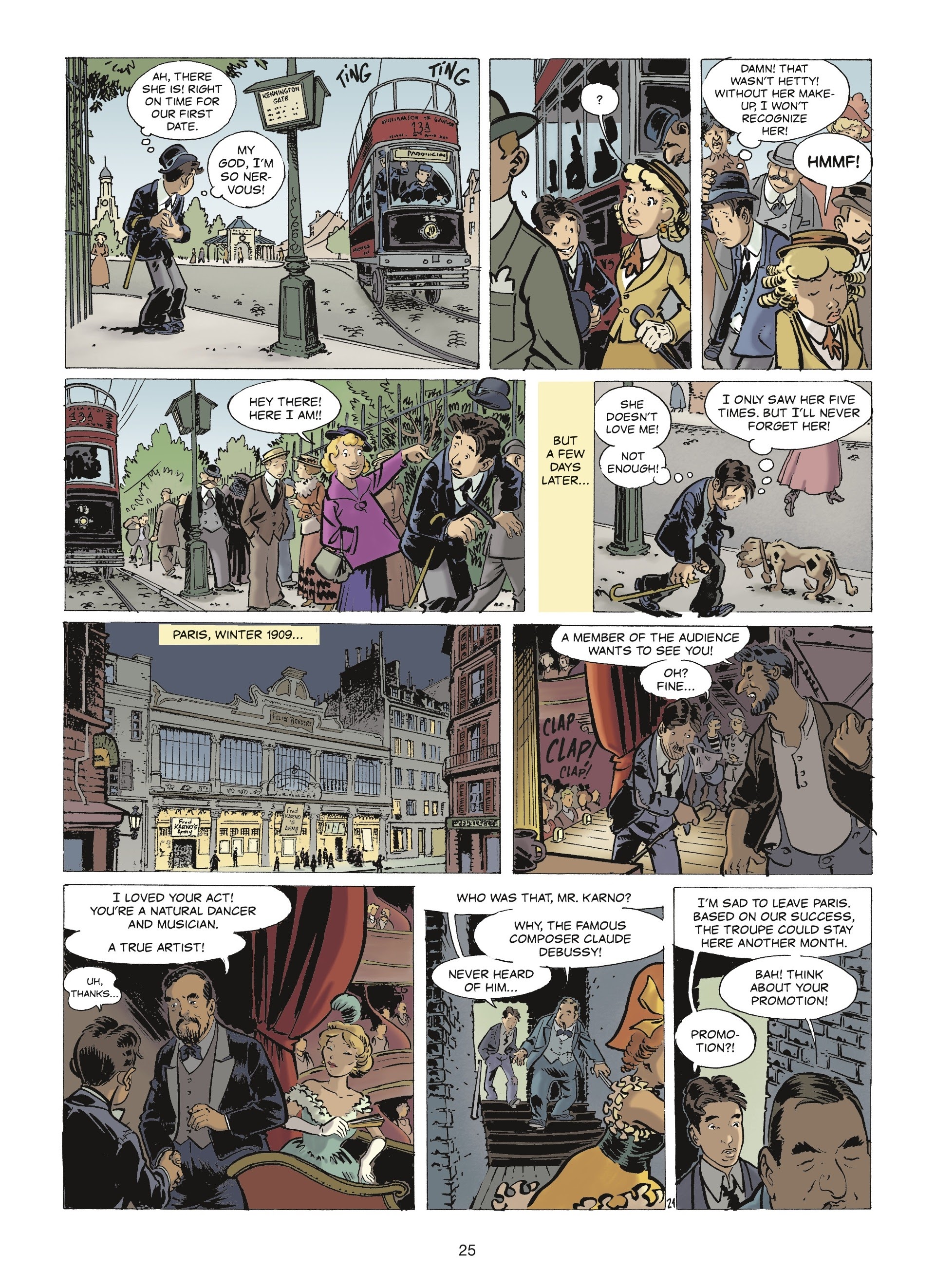 Read online The Stars of History: Charlie Chaplin comic -  Issue # TPB - 23