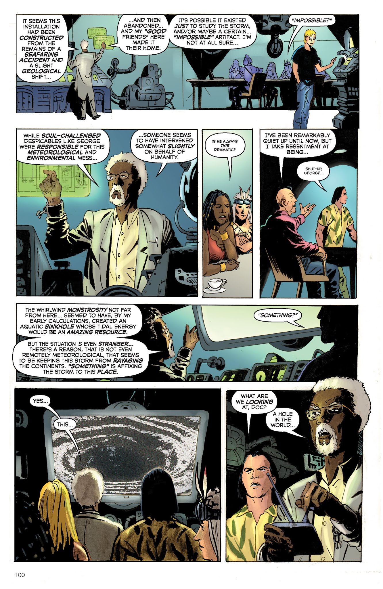 Read online The Once and Future Tarzan comic -  Issue # TPB - 101