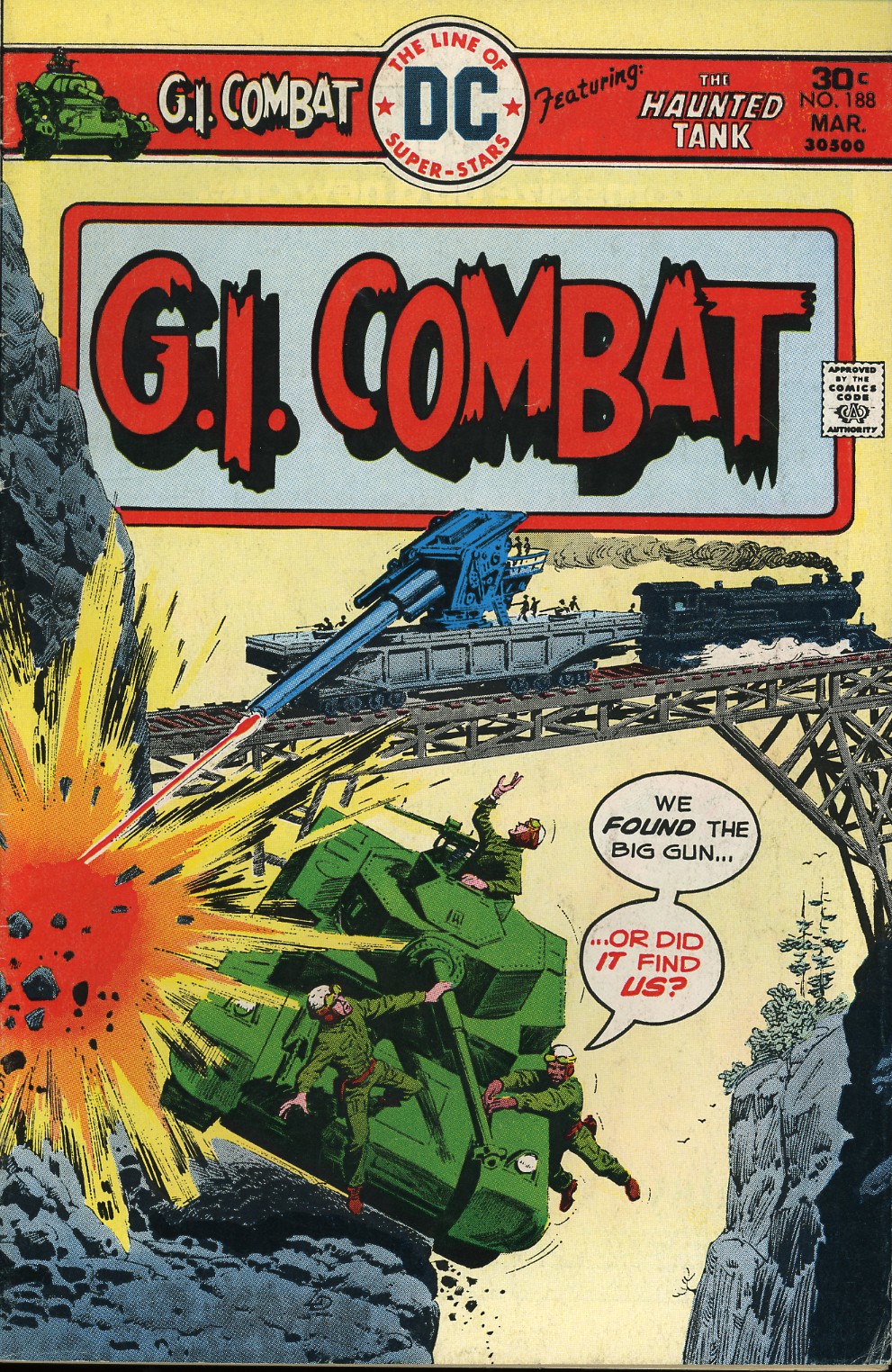 Read online G.I. Combat (1952) comic -  Issue #188 - 1