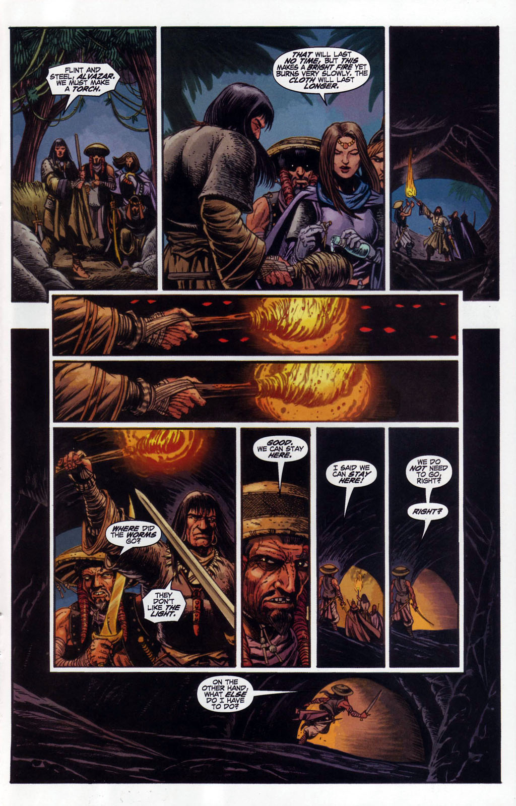 Read online Conan and the Songs of the Dead comic -  Issue #4 - 19