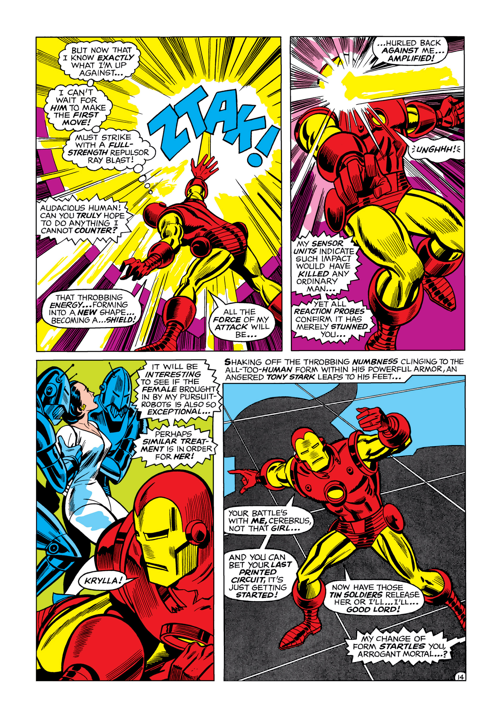 Read online Marvel Masterworks: The Invincible Iron Man comic -  Issue # TPB 5 (Part 1) - 84
