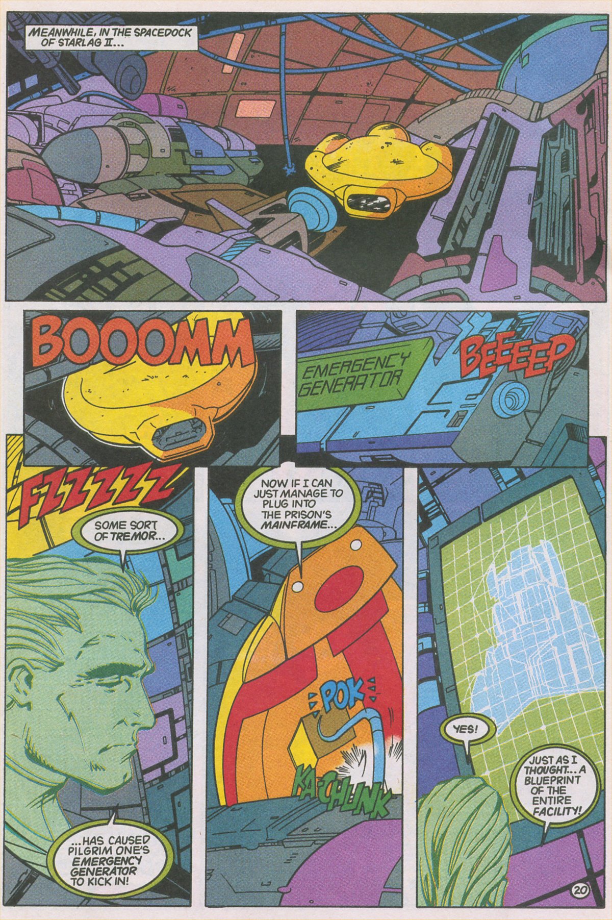 Read online Valor (1992) comic -  Issue #5 - 20