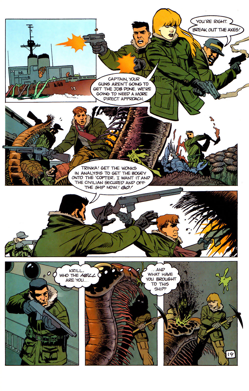 Read online SubHuman comic -  Issue #1 - 21