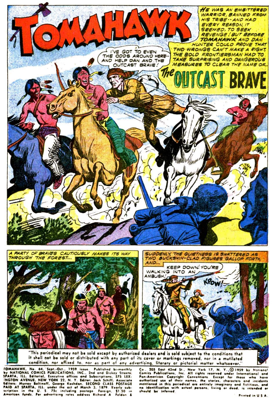 Read online Tomahawk comic -  Issue #64 - 3