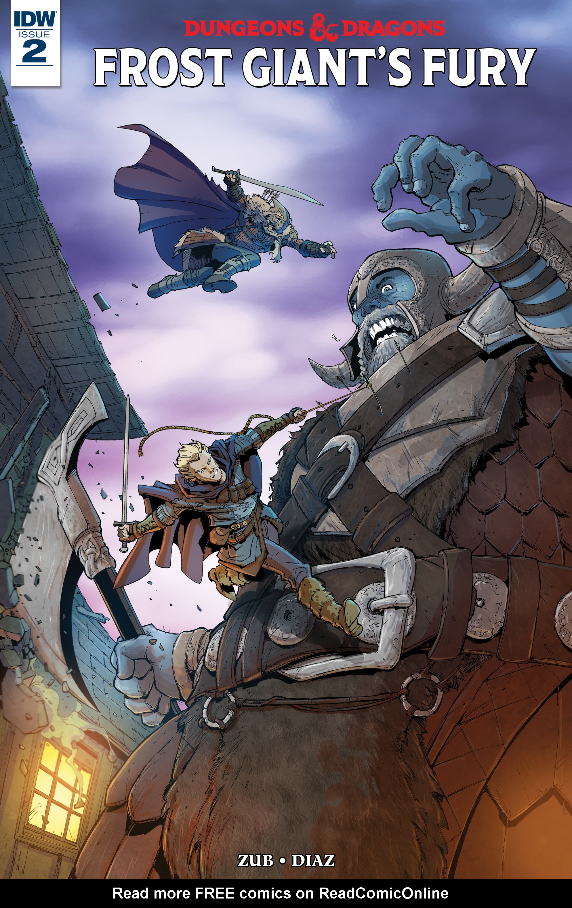 Read online Dungeons & Dragons: Frost Giant's Fury comic -  Issue #2 - 1