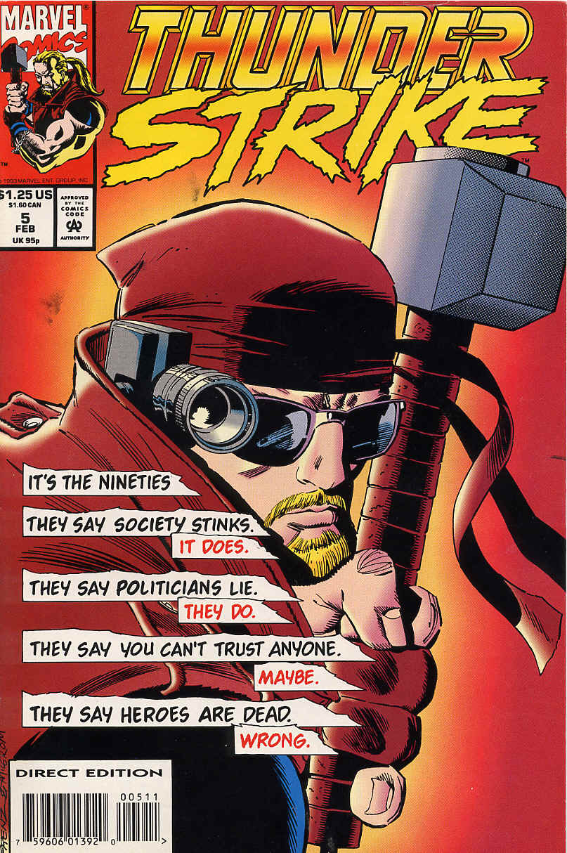 Read online Thunderstrike (1993) comic -  Issue #5 - 1