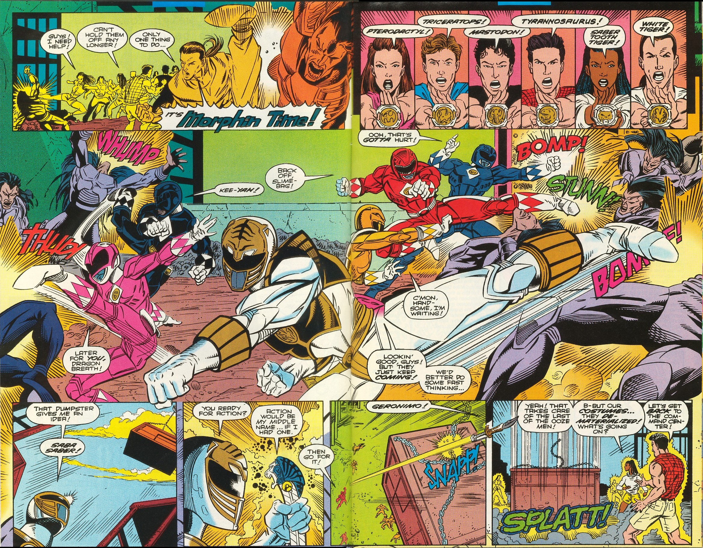 Read online Mighty Morphin' Power Rangers: The Movie comic -  Issue # Full - 15