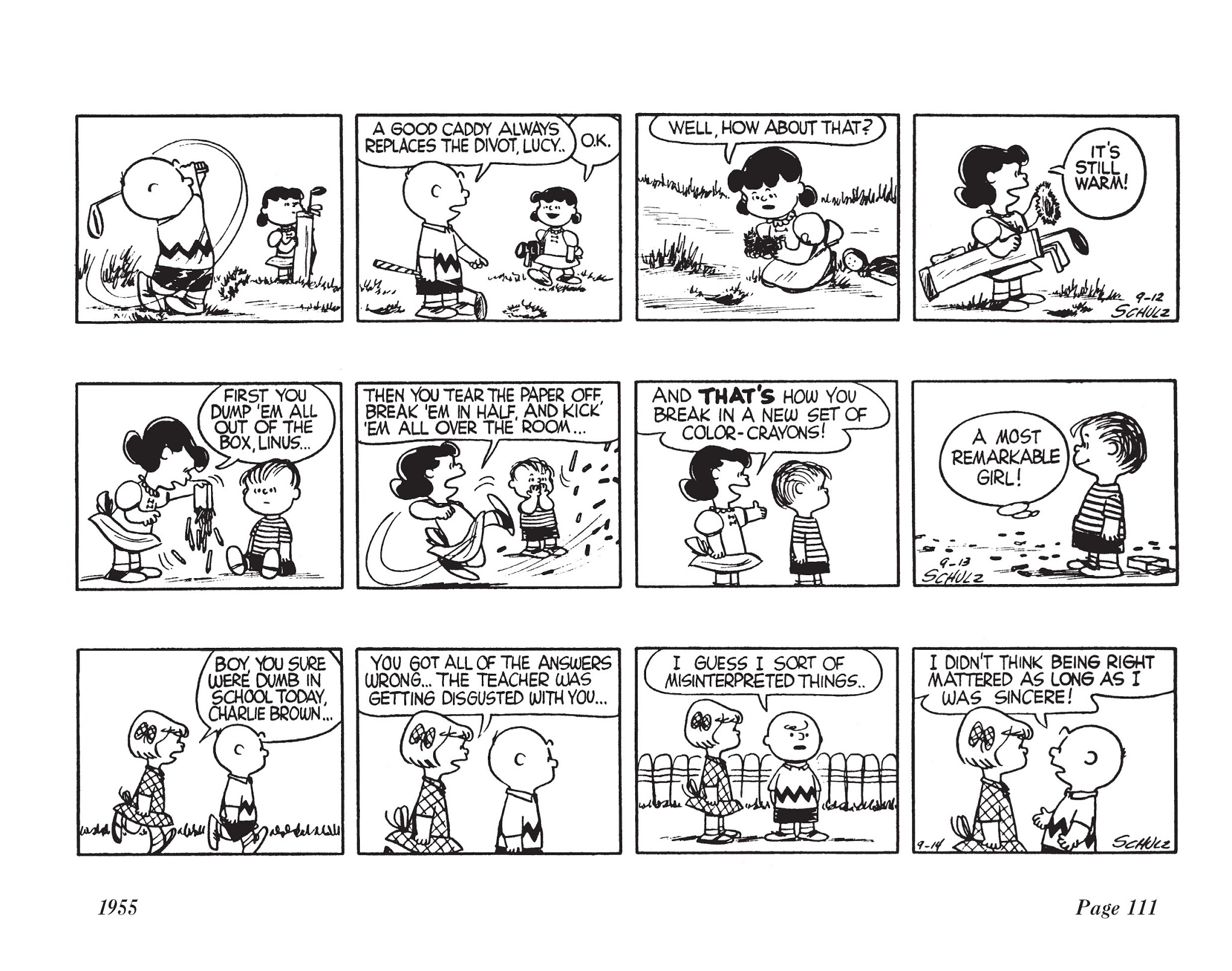 Read online The Complete Peanuts comic -  Issue # TPB 3 - 124