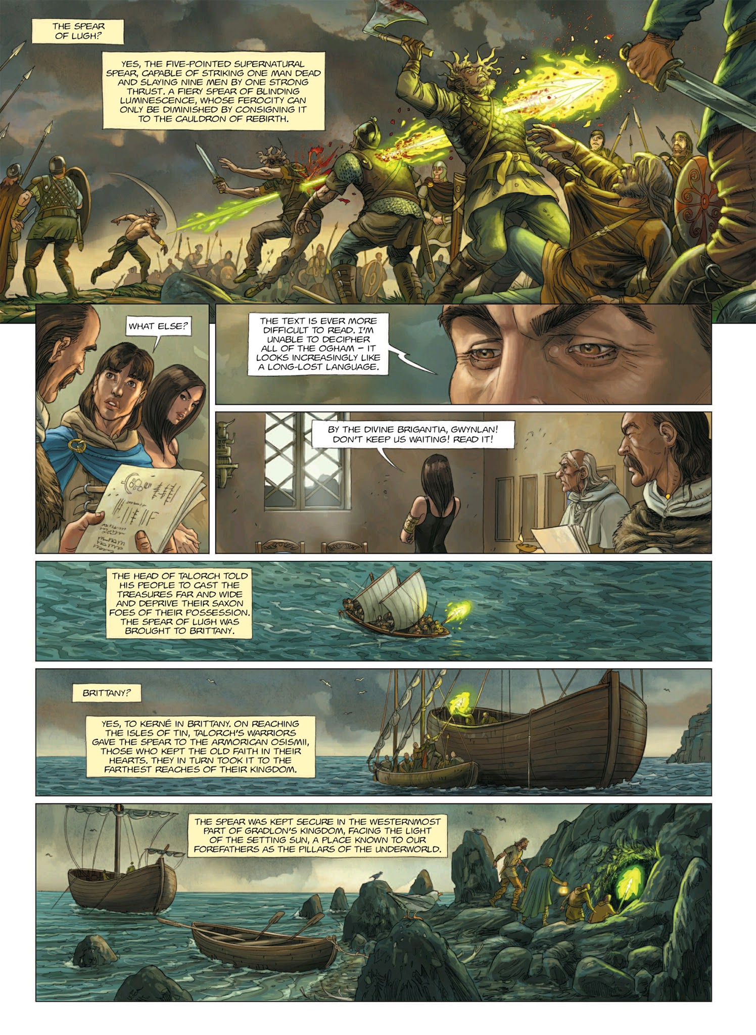 Read online Druids comic -  Issue #3 - 12
