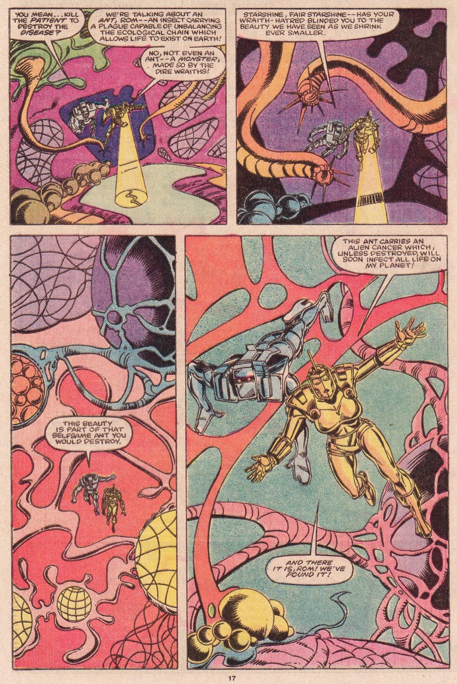 Read online ROM (1979) comic -  Issue #59 - 17