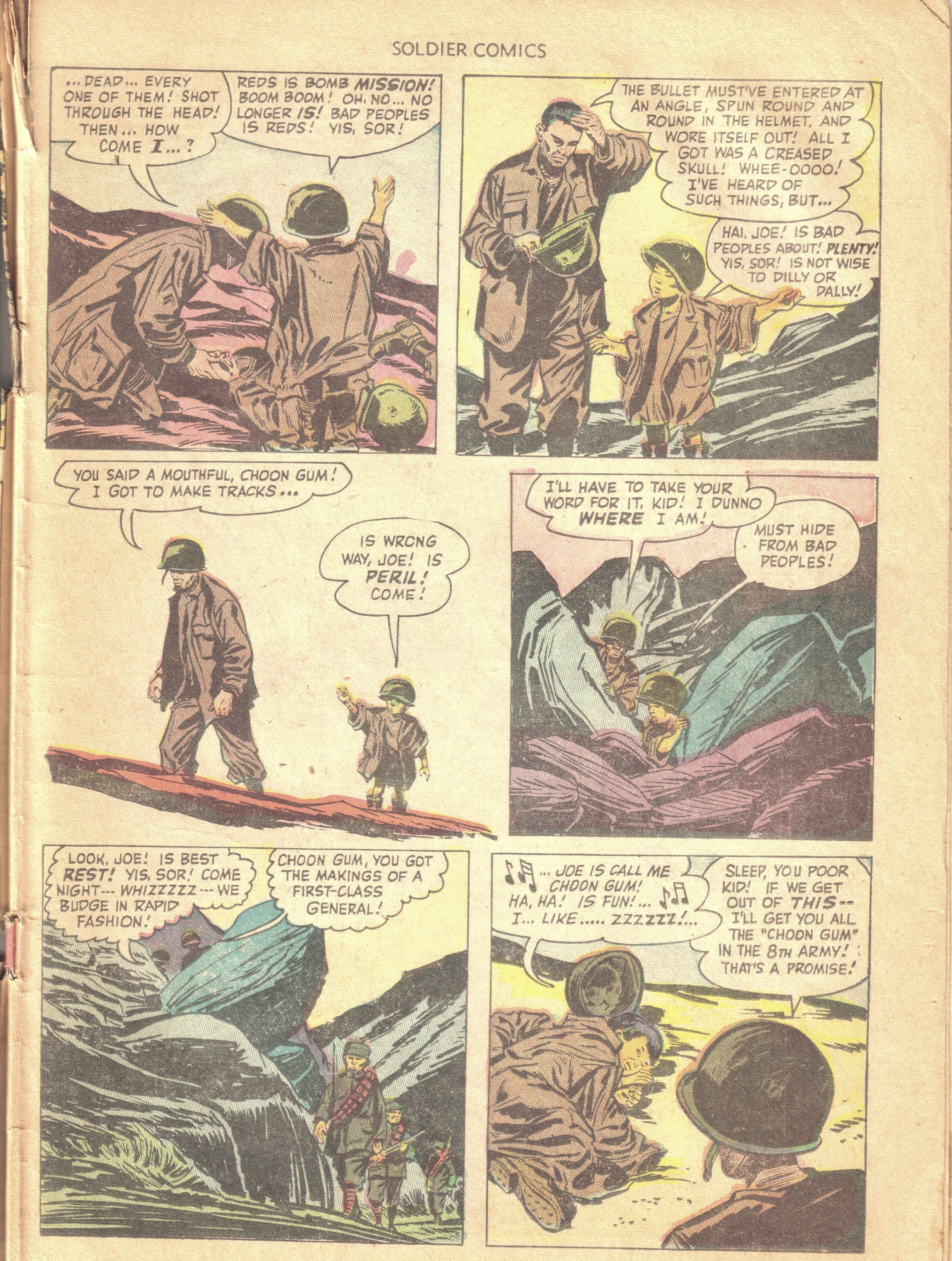 Read online Soldier Comics comic -  Issue #6 - 23