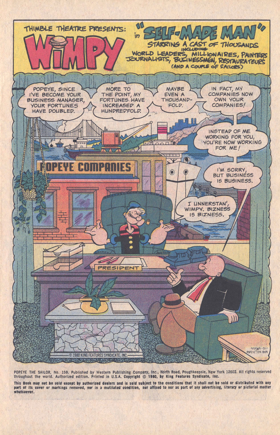 Read online Popeye (1948) comic -  Issue #159 - 3