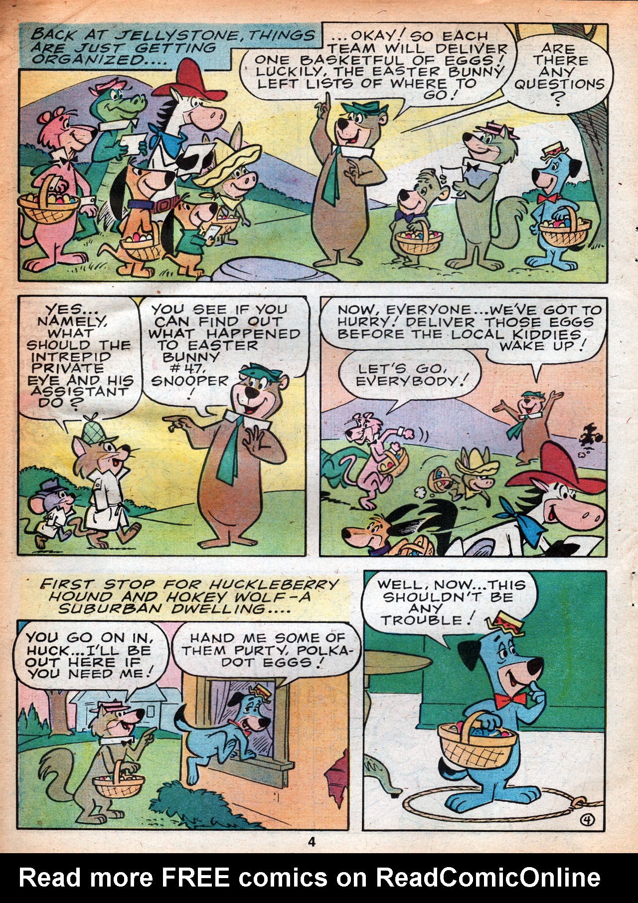 Read online Yogi Bear's Easter Parade comic -  Issue # Full - 6