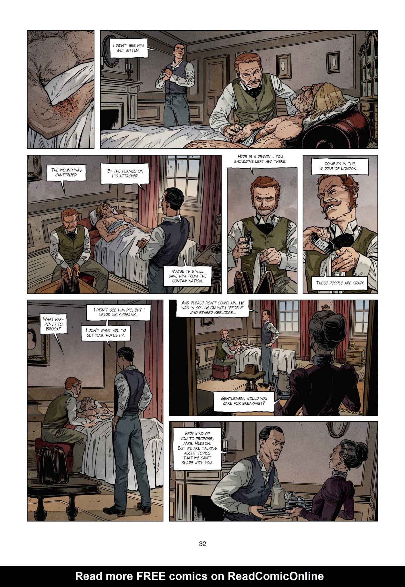 Read online Sherlock Holmes Society comic -  Issue #2 - 32